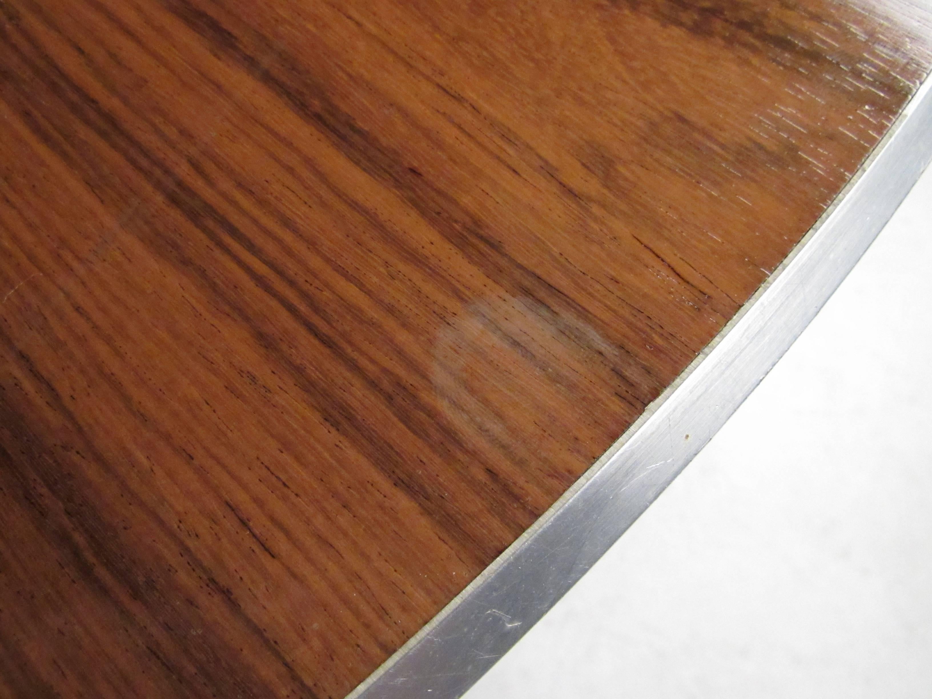 Mesa de comedor de pedestal de mediados de siglo, de Poul Cadovius para France and Son en venta 1