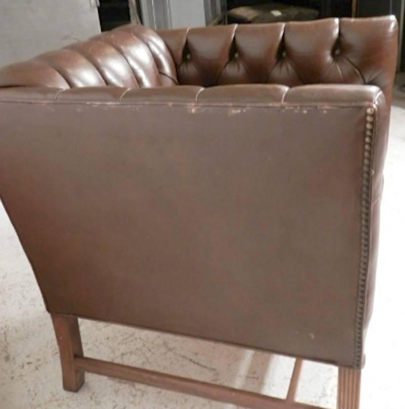 Mid-20th Century Tufted Midcentury Club Chair For Sale