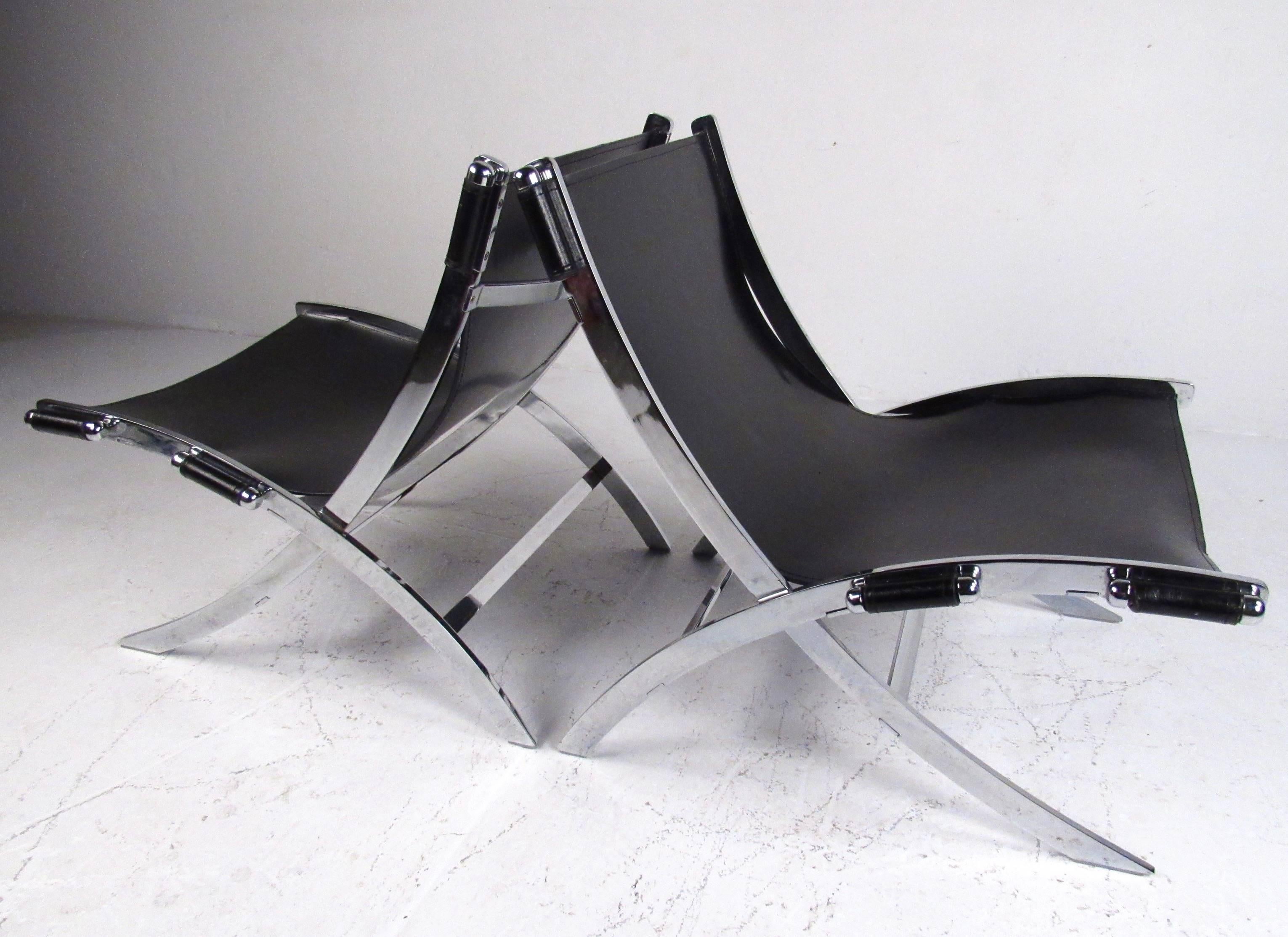 Mid-Century Modern Vintage Modern Paul Tuttle Lounge Chairs