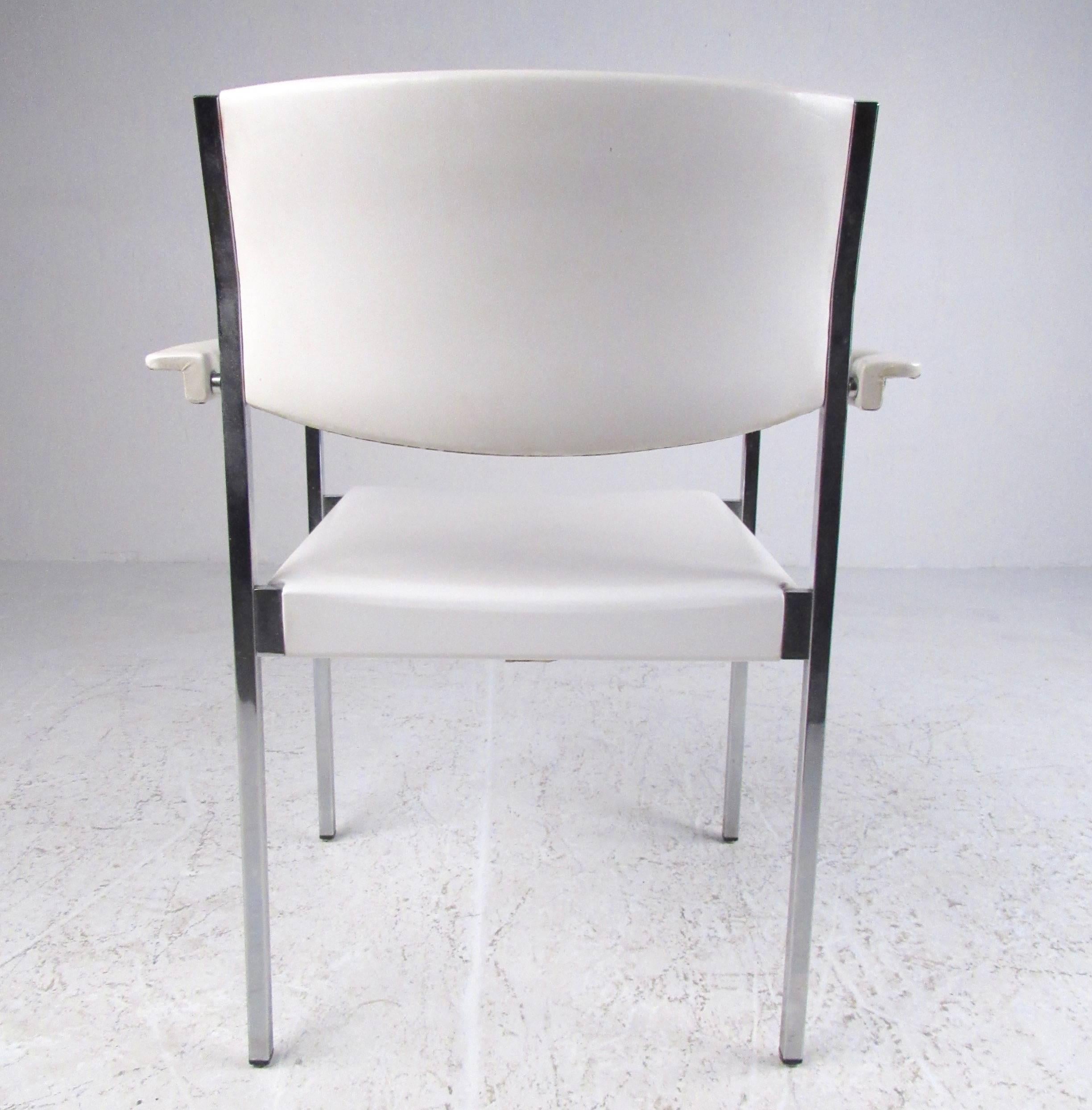 American Set of Mid-Century Modern Dining Chairs by John Stuart Inc