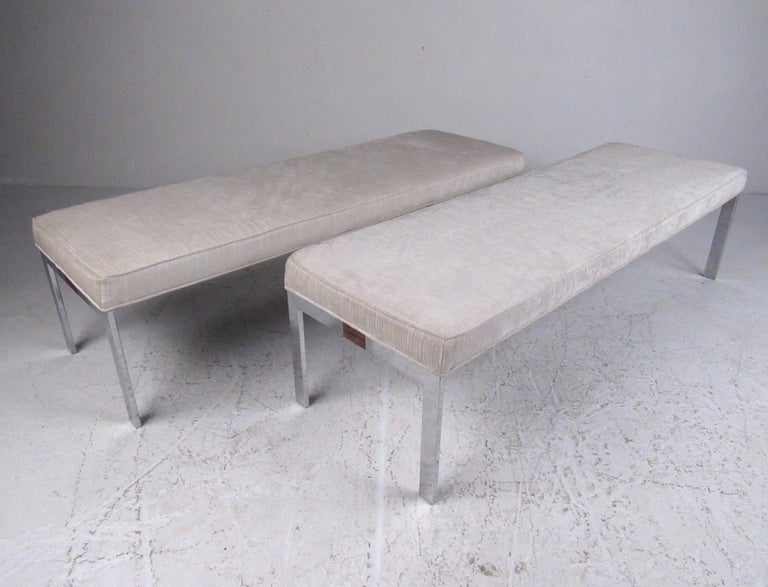 Contemporary Modern Upholstered Bench Seat For Sale At 1stdibs