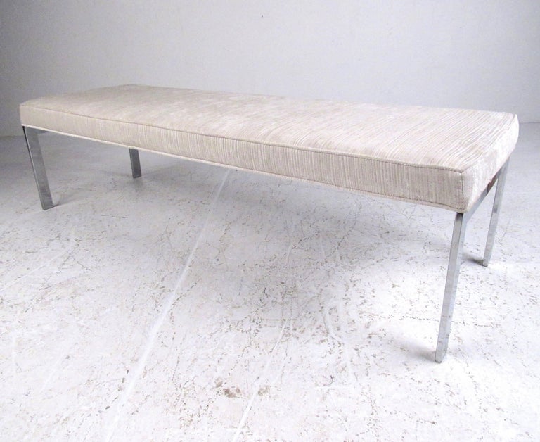 Contemporary Modern Upholstered Bench Seat For Sale At 1stdibs