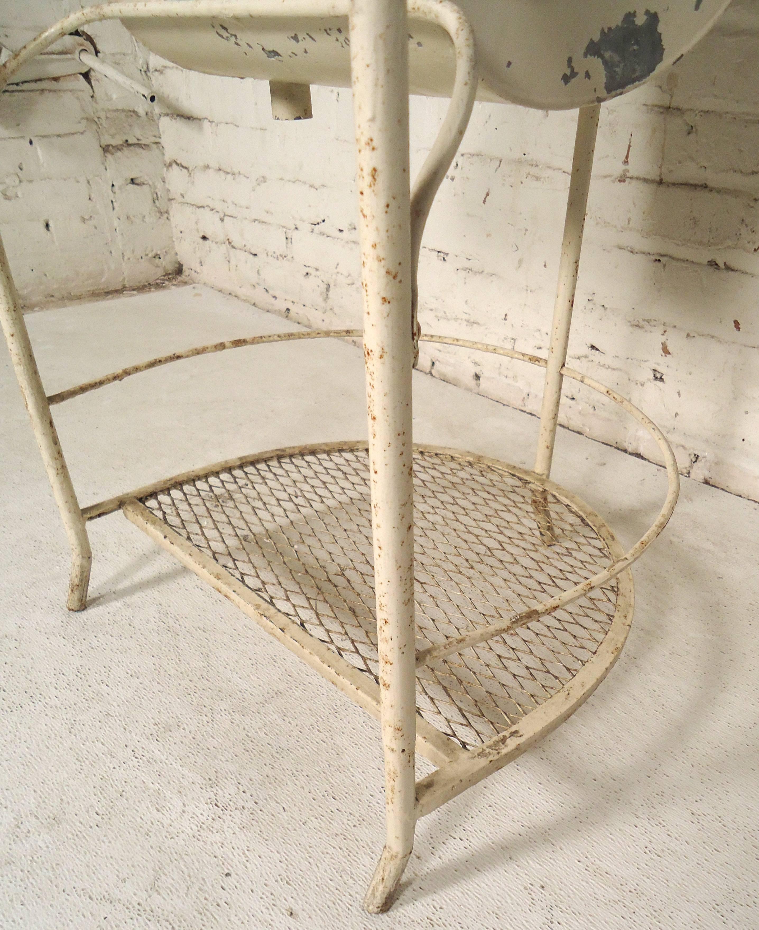 Vintage Industrial Victorian Wash Stand 2