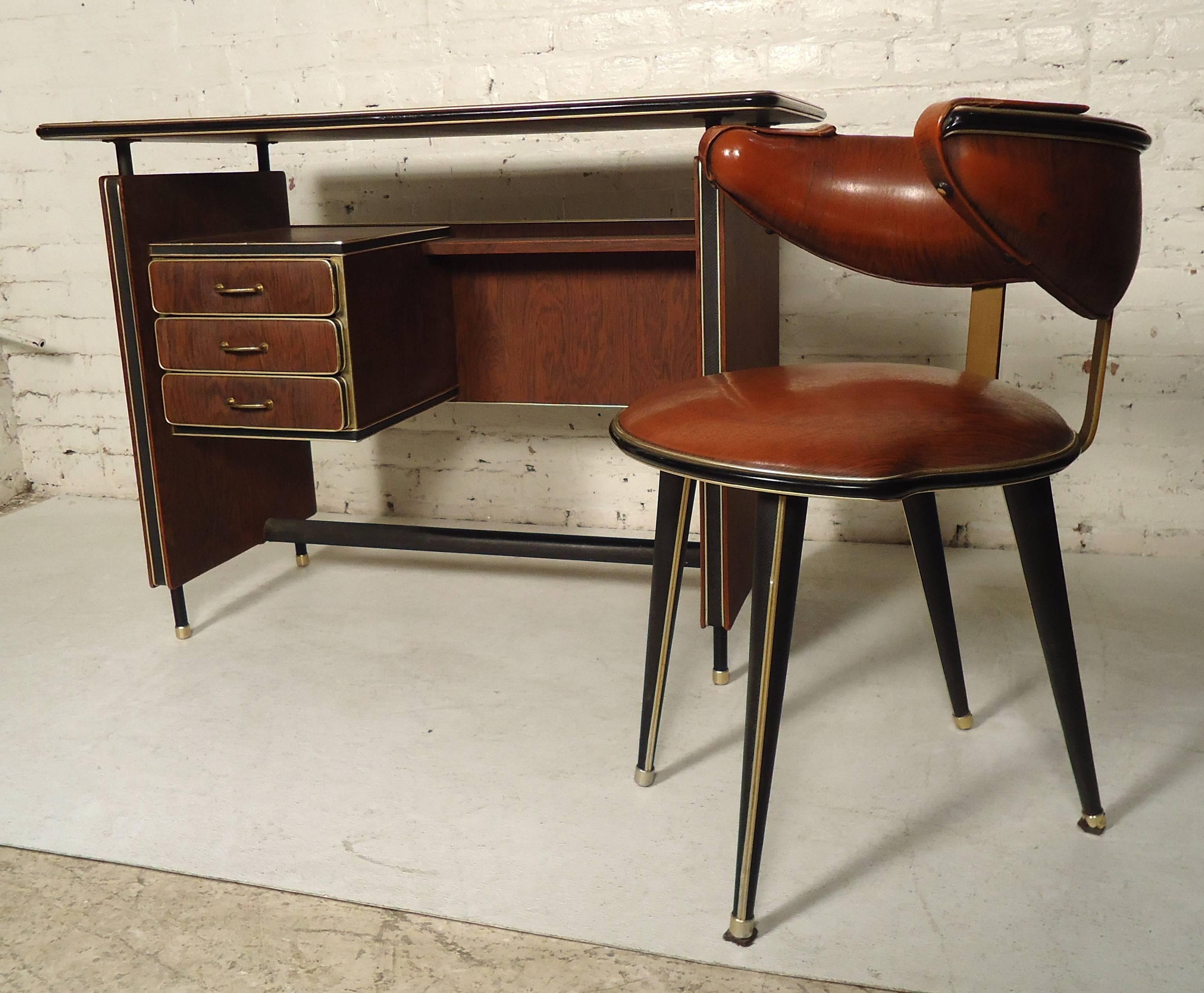 vintage modern desk