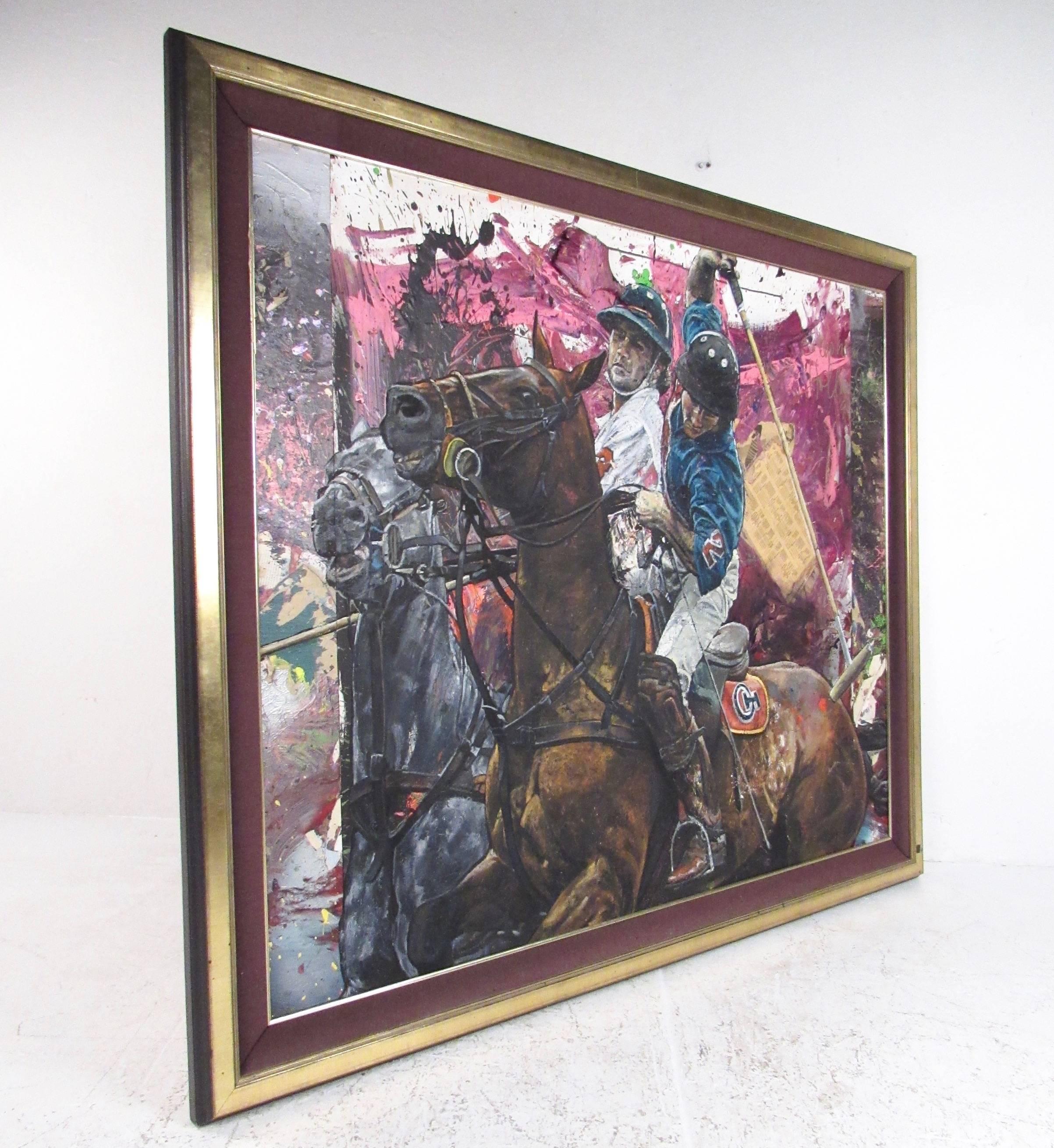 „Polo Brothers“, Gemälde, Öl auf Leinwand, von Stephen Holland im Angebot 2