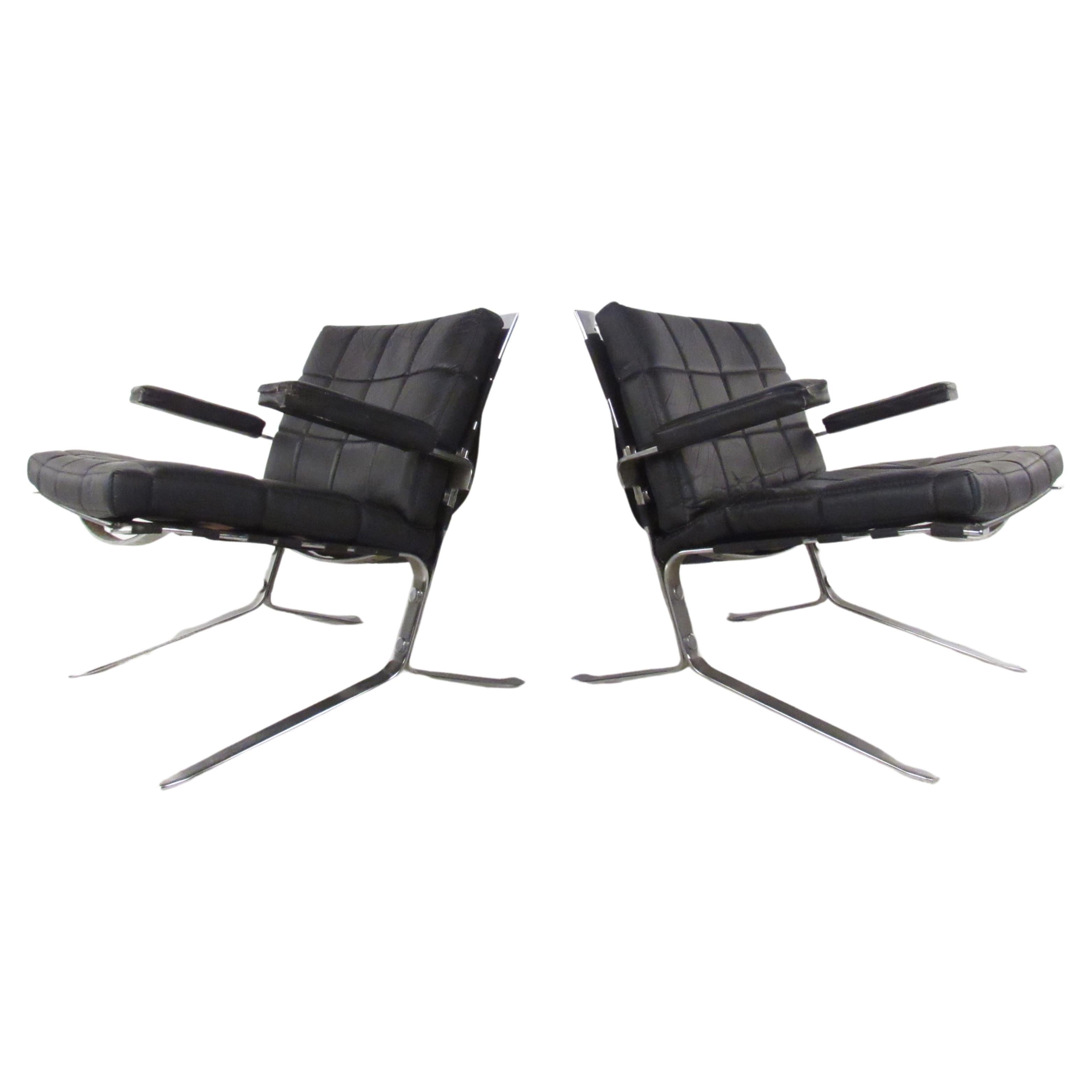 Olivier Mourgue Designed 'Joker' Armchairs for Airborne For Sale