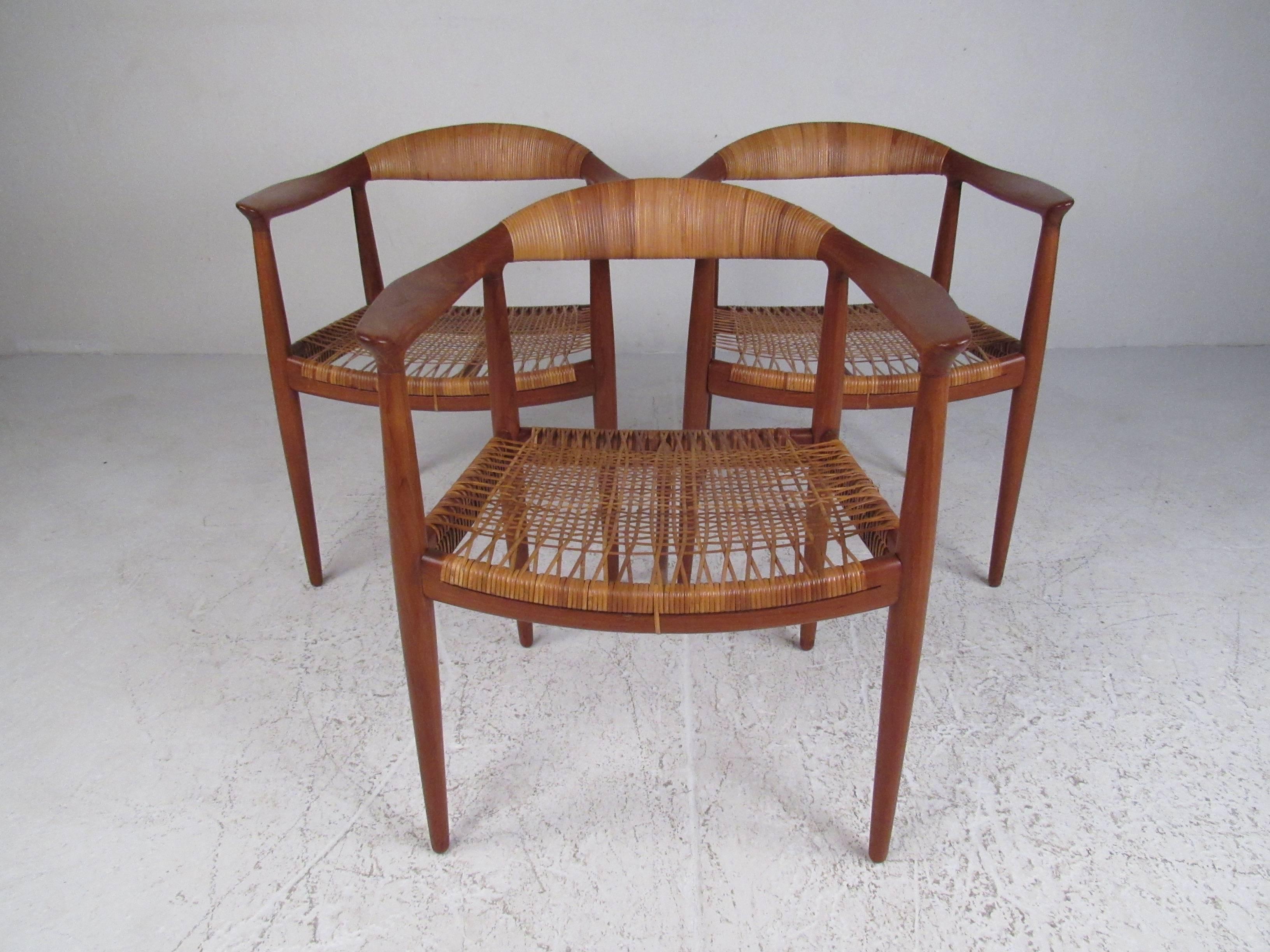 This unique matching set of Hans Wegner's coveted 