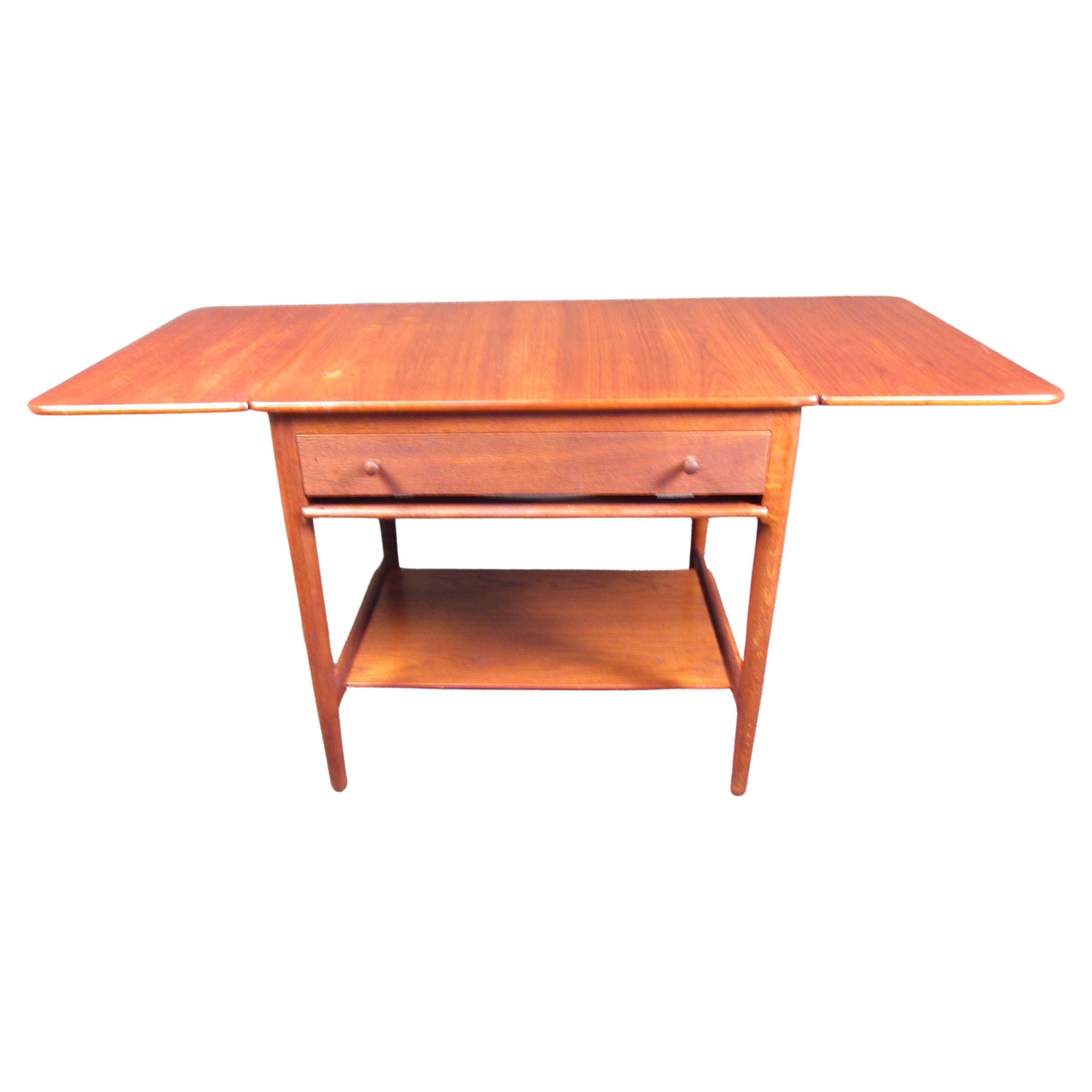 Hans Wegner Midcentury Rosewood Sewing Table