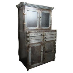 Vintage Large Industrial Medicine Cabinet