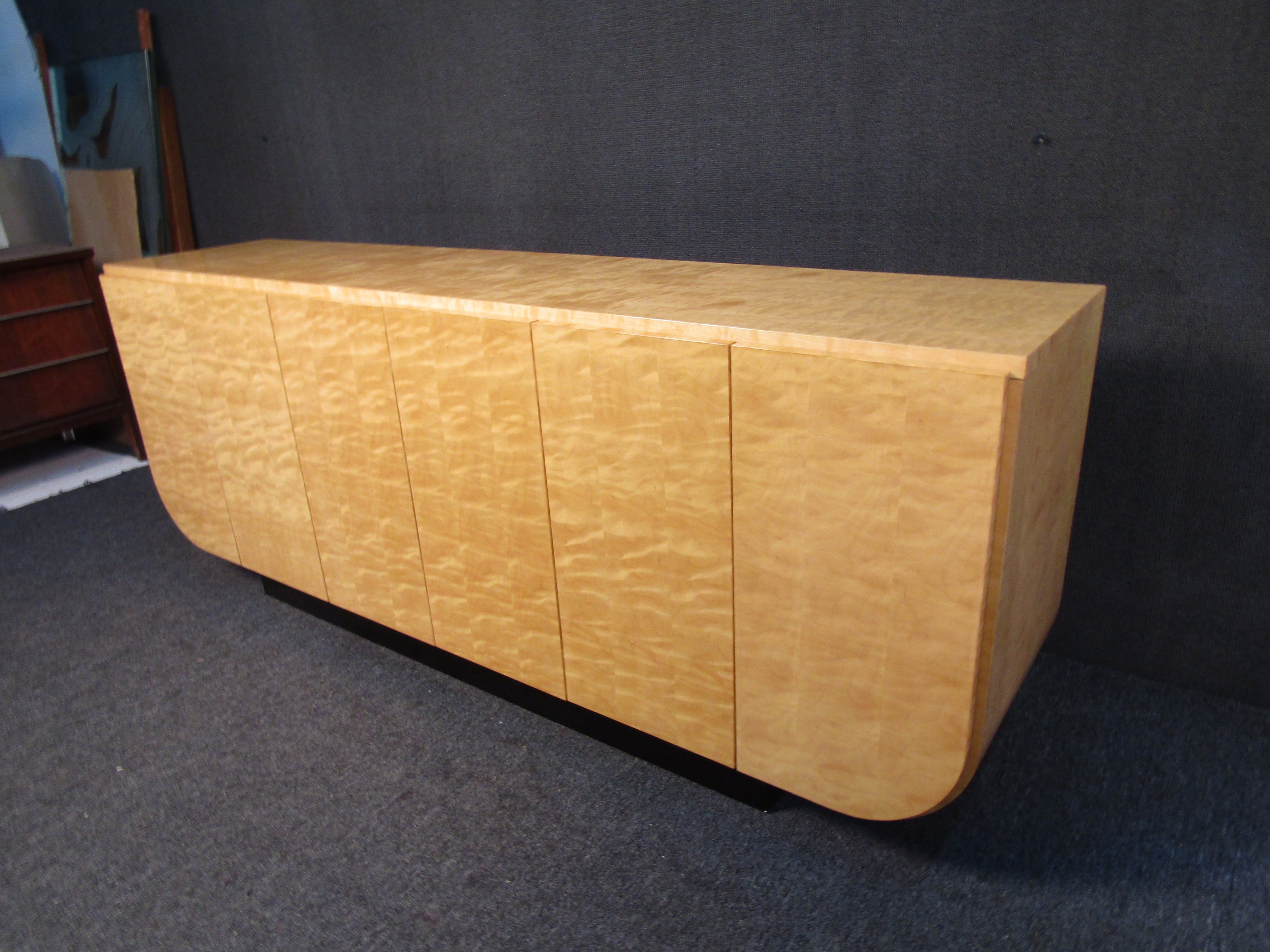 Vintage Maple Credenza by Pace