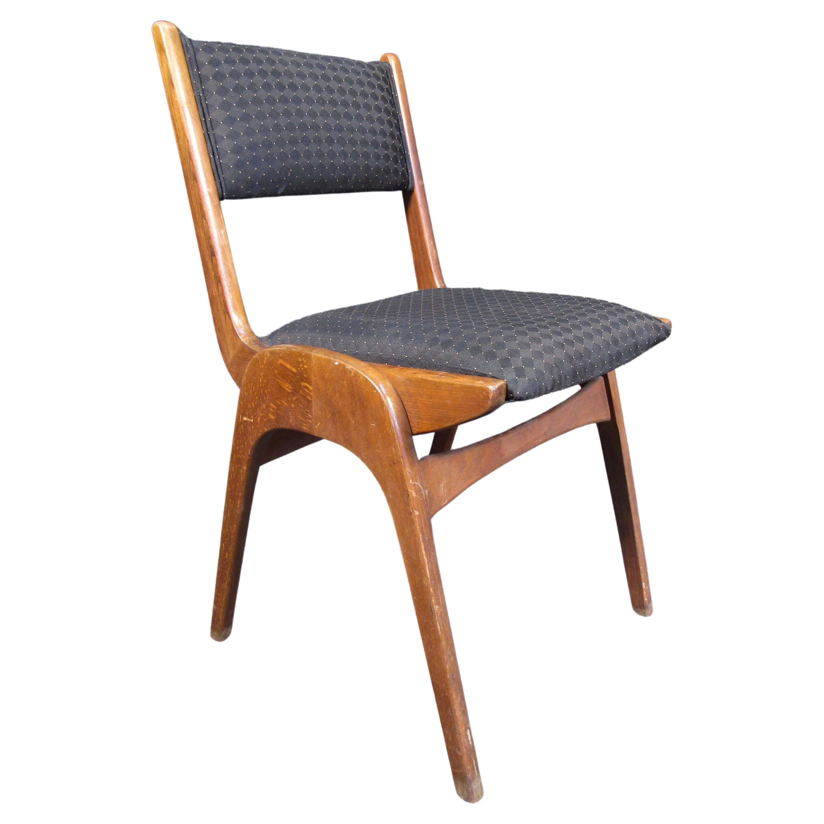 Danish Mid-Century Walnut Dining Chair