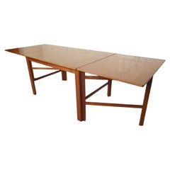 Nils Jonsson, Esstisch aus Teakholz mit klappbaren Blättern, Mid-Century