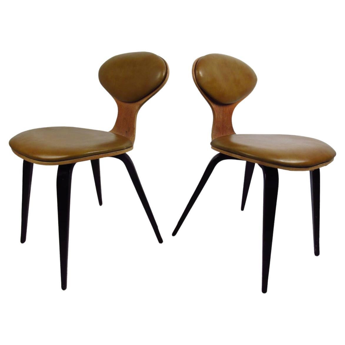 Mid-Century Bentwood Chairs in the Style of Norman Cherner