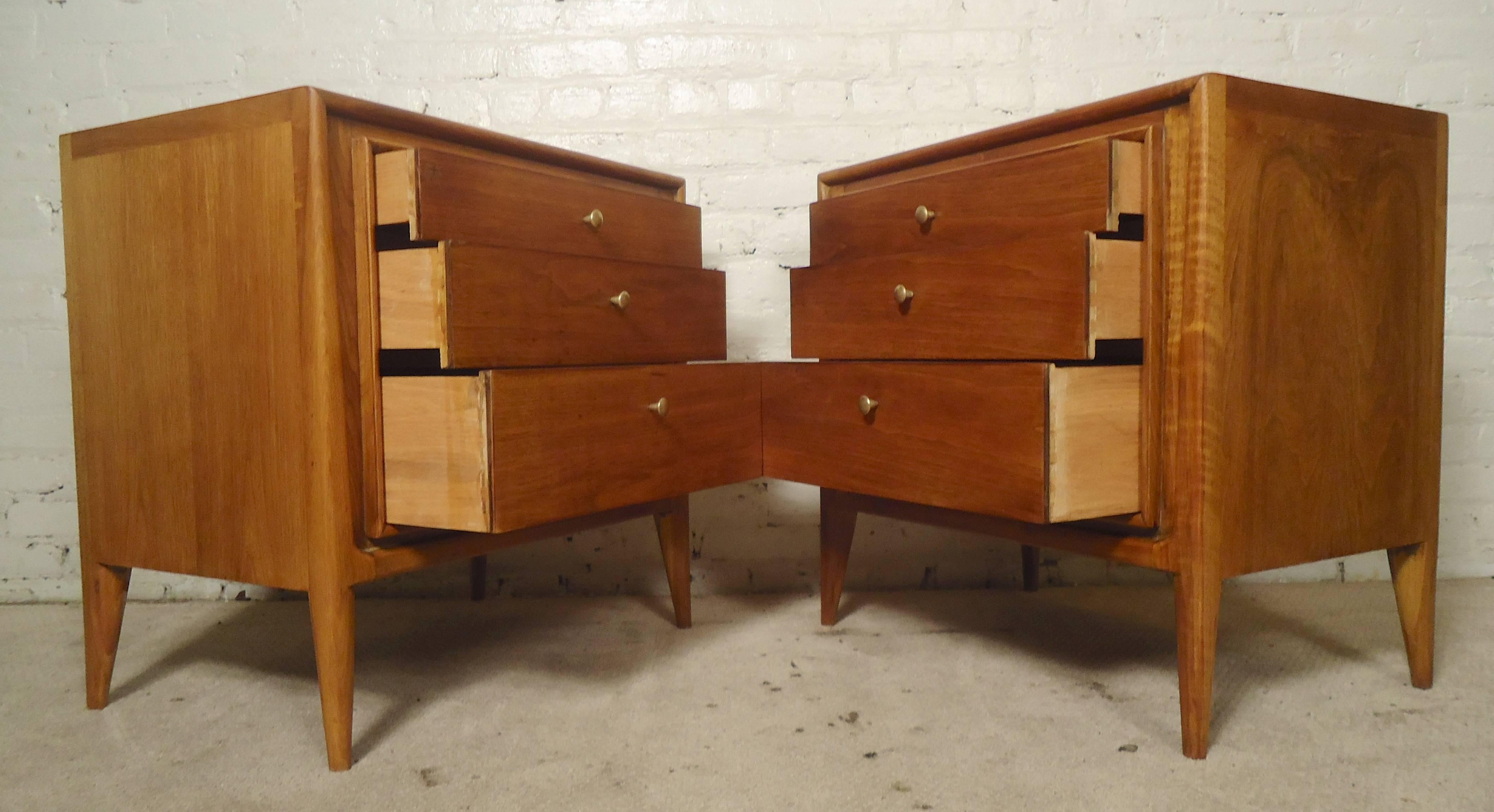 Midcentury Small Dressers or Night Stands In Good Condition In Brooklyn, NY