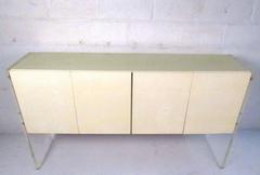 Mid-Century Modern Baughman Style Lucite and Lacquer Sideboard