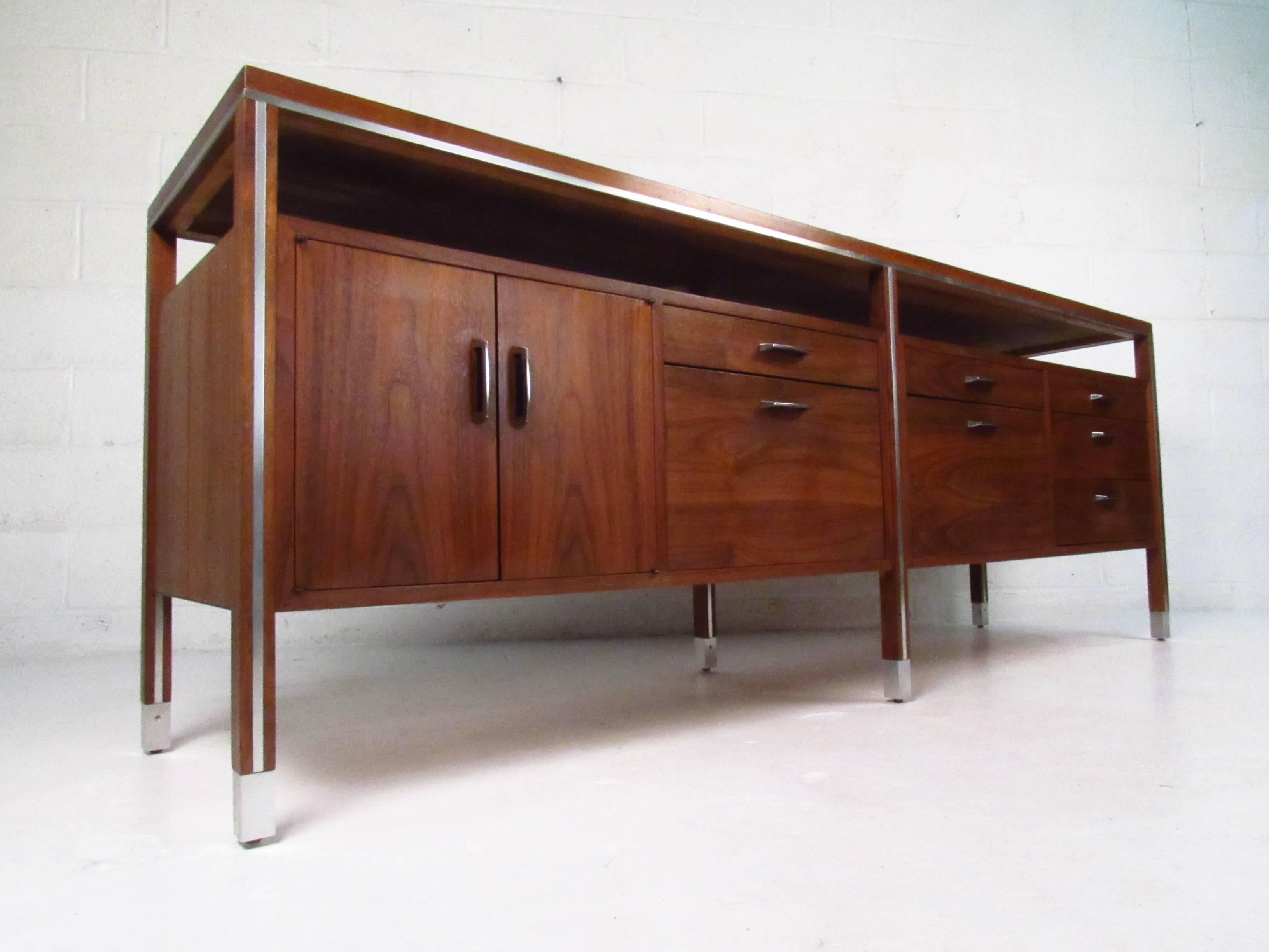 mid century office credenza