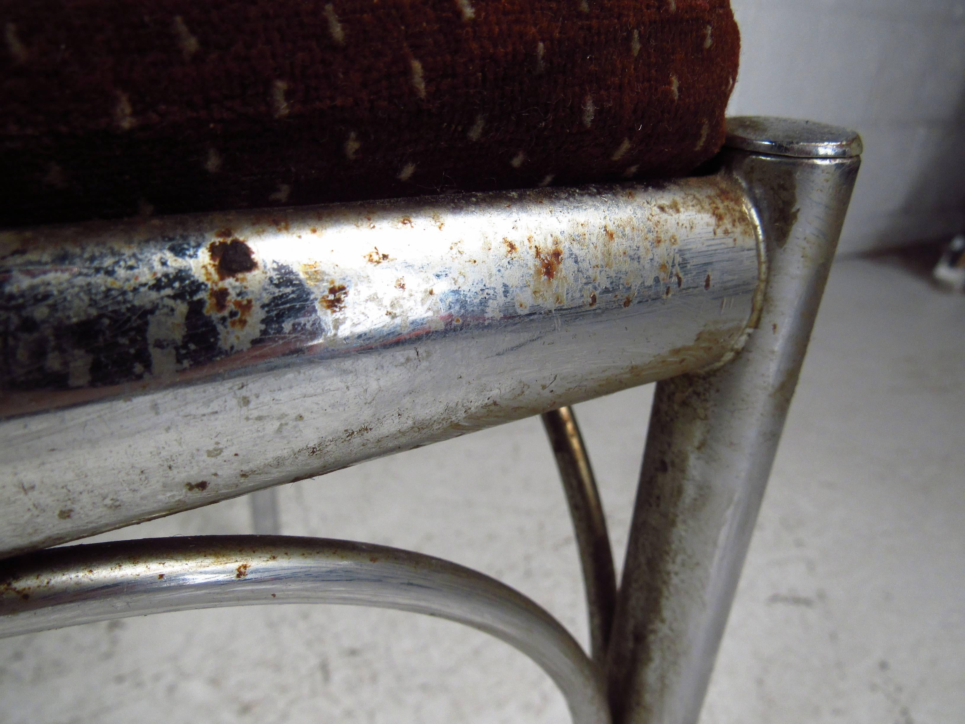 Four Mid-Century Style Dining Chairs 2