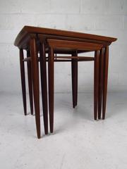 Set of Mid-Century Modern Henredon Nesting Tables