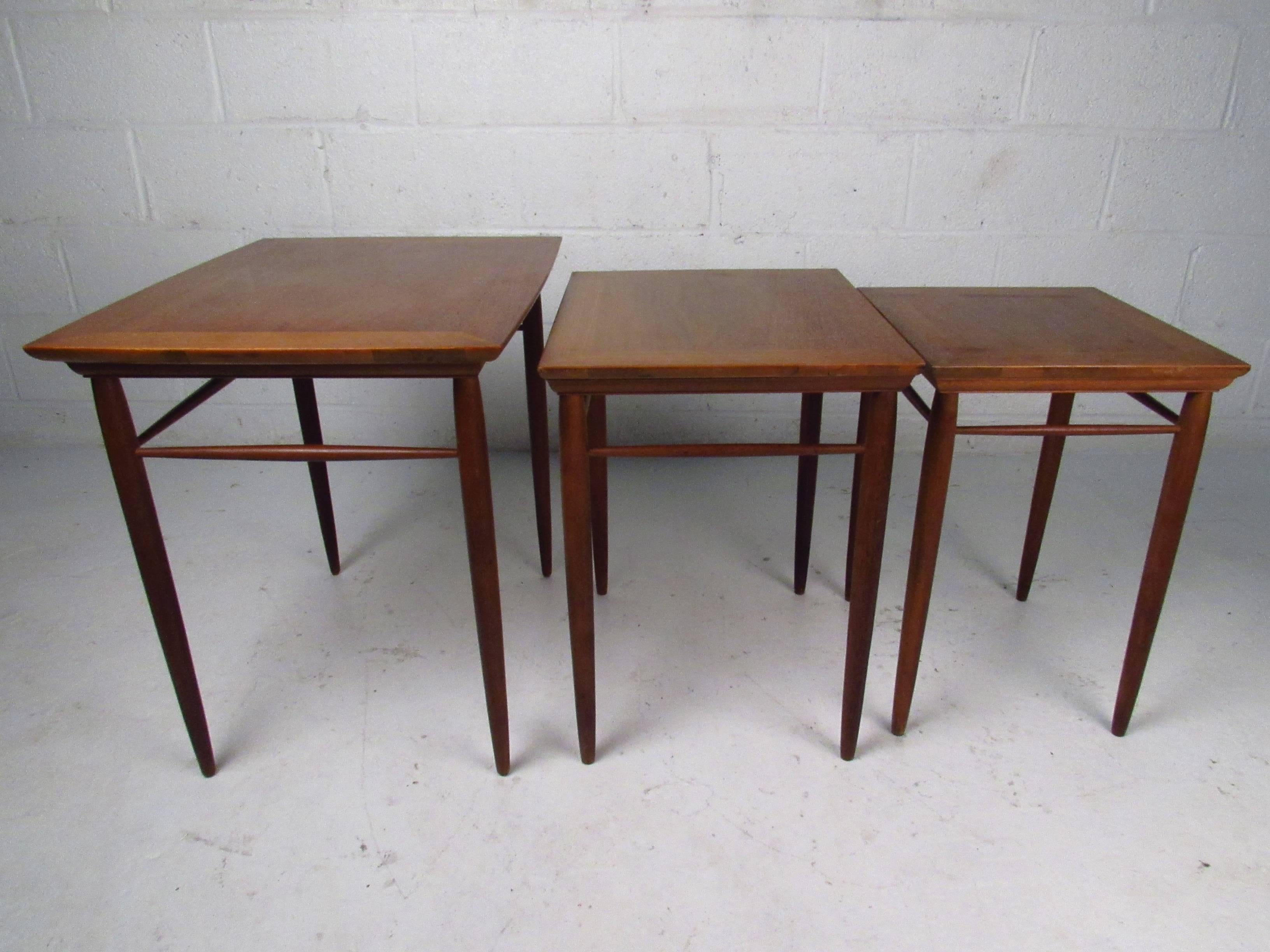 heritage henredon nesting tables