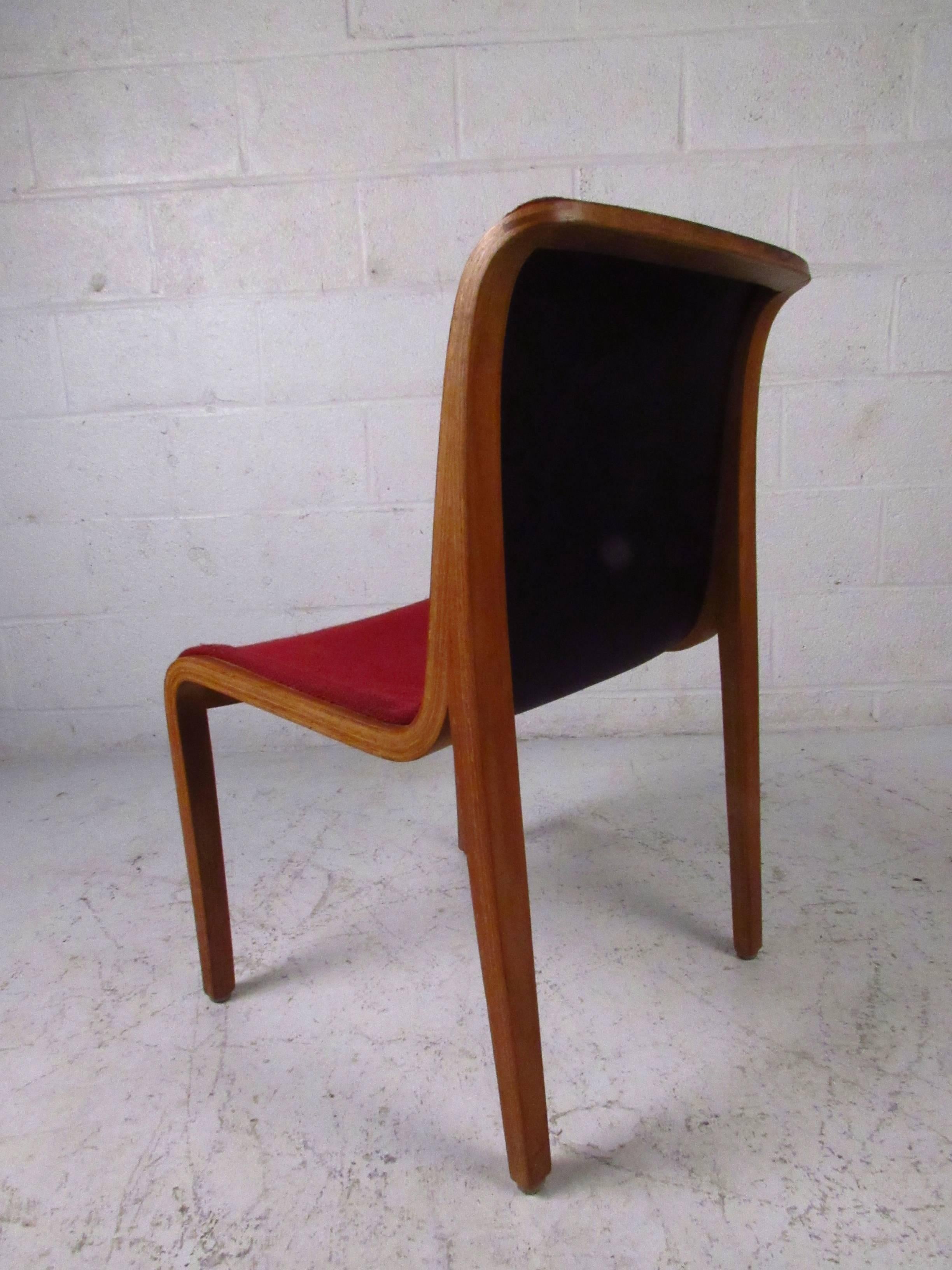 Mid-Century Modern Set of Midcentury Side Chairs by Bill Stephens for Knoll