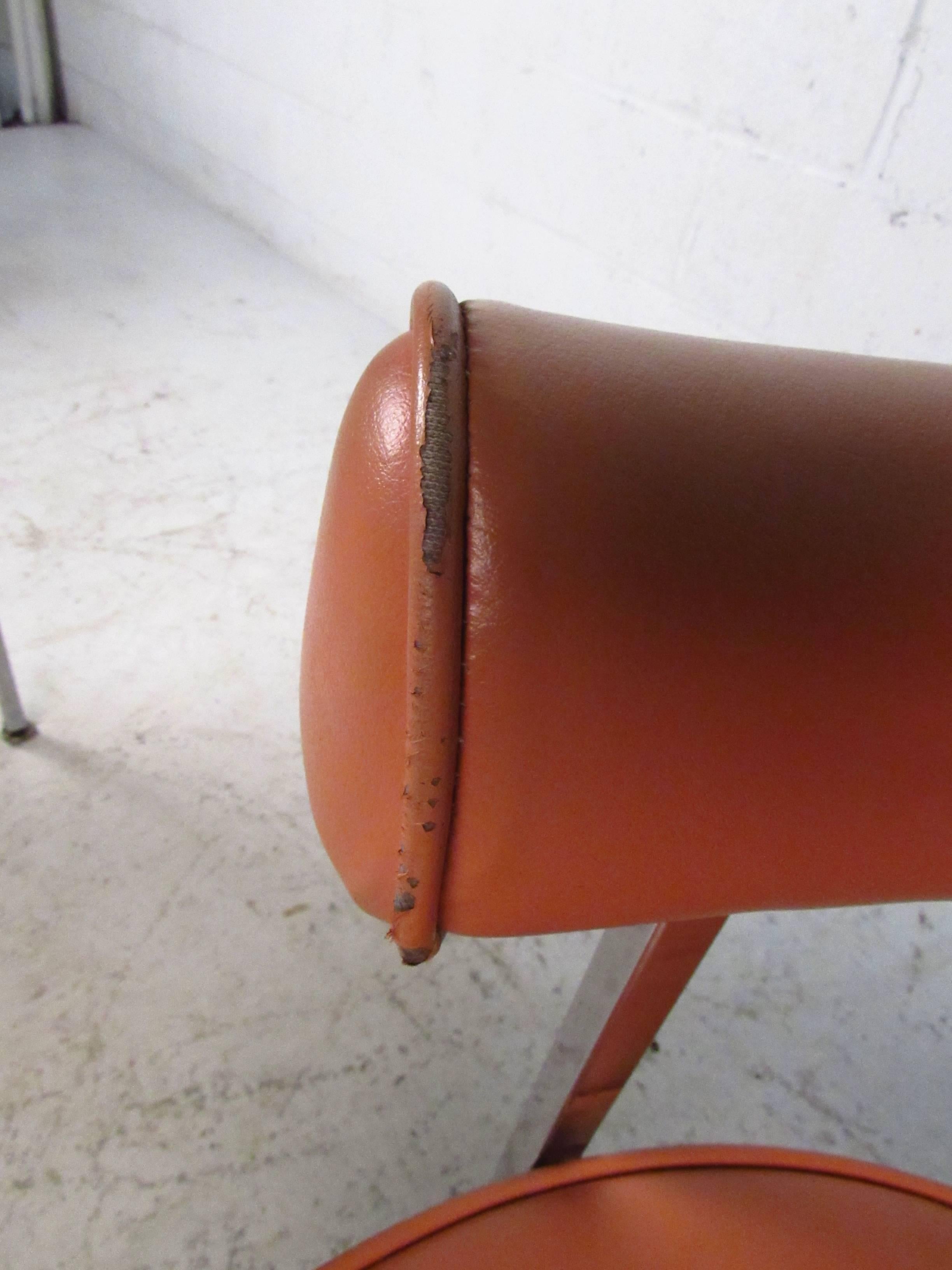 Mid-Century Modern Cassina Style Barrel Back Side Chairs 3