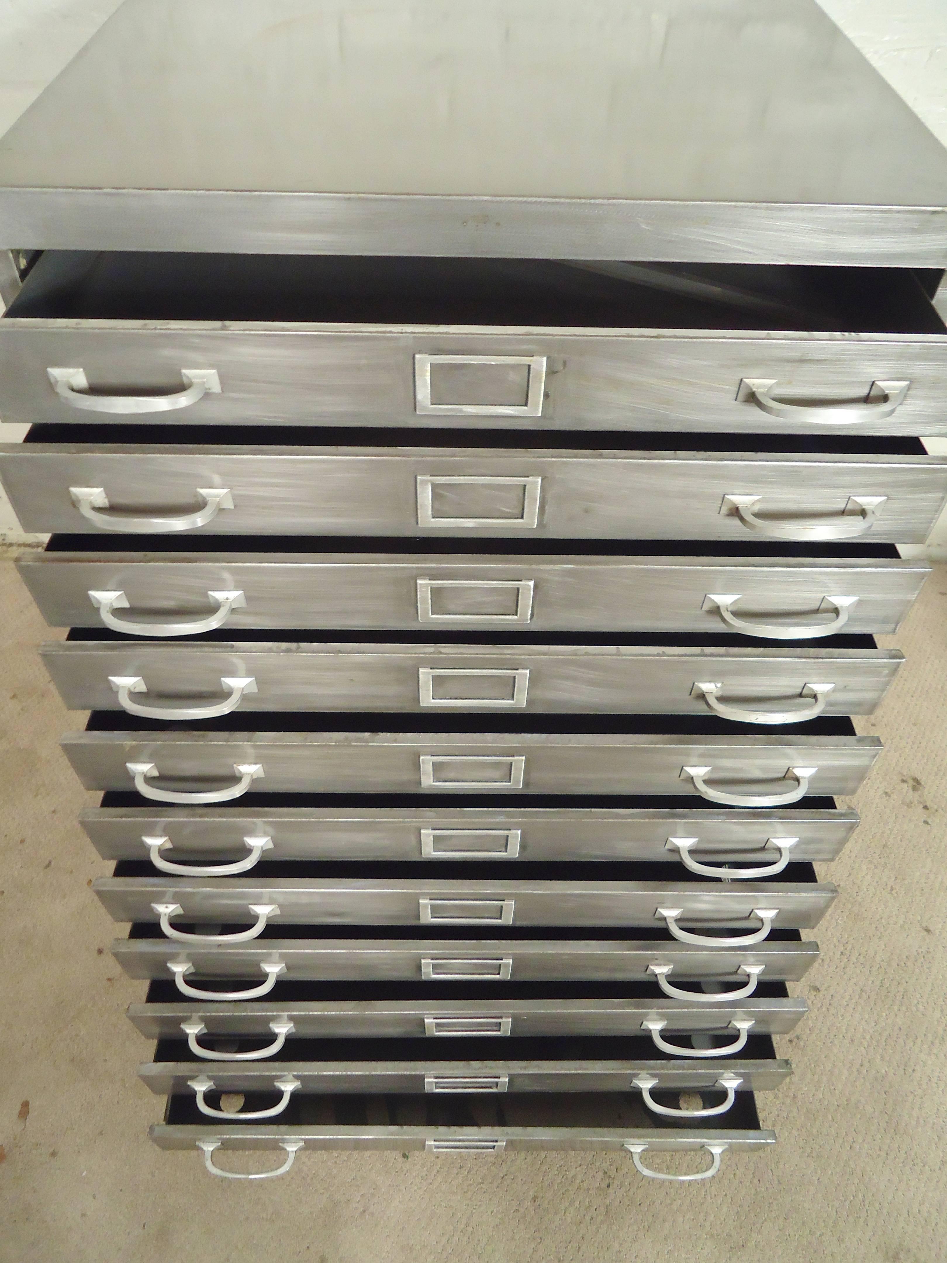 Two Restored Flat File at 1stDibs