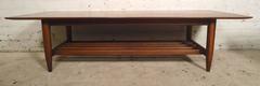 Midcentury Walnut Coffee Table