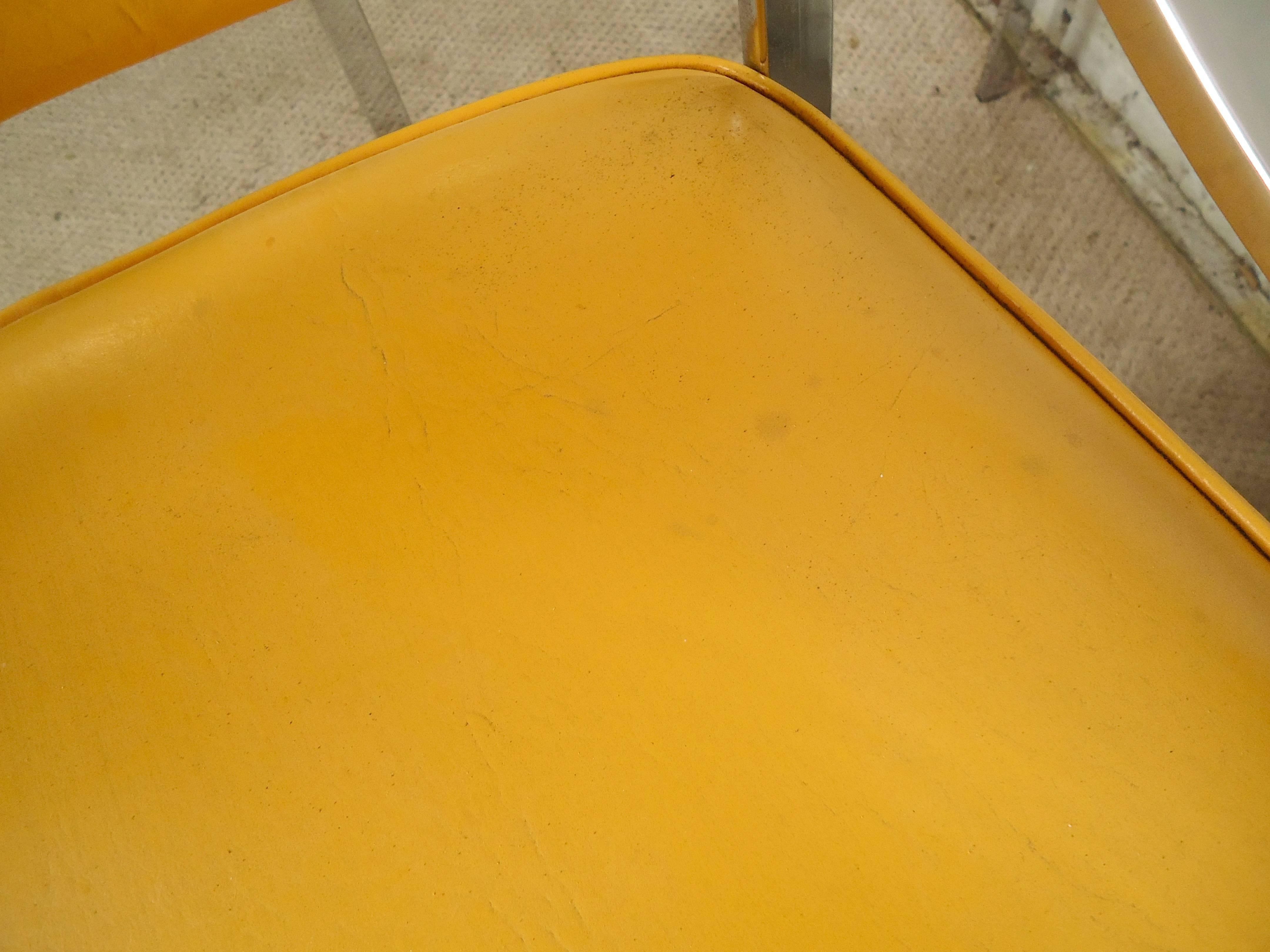 Sleek Midcentury Polished Chairs 3