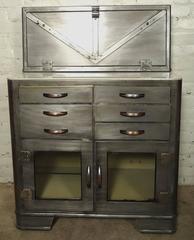 Vintage Hospital Cabinet, Bathroom Storage