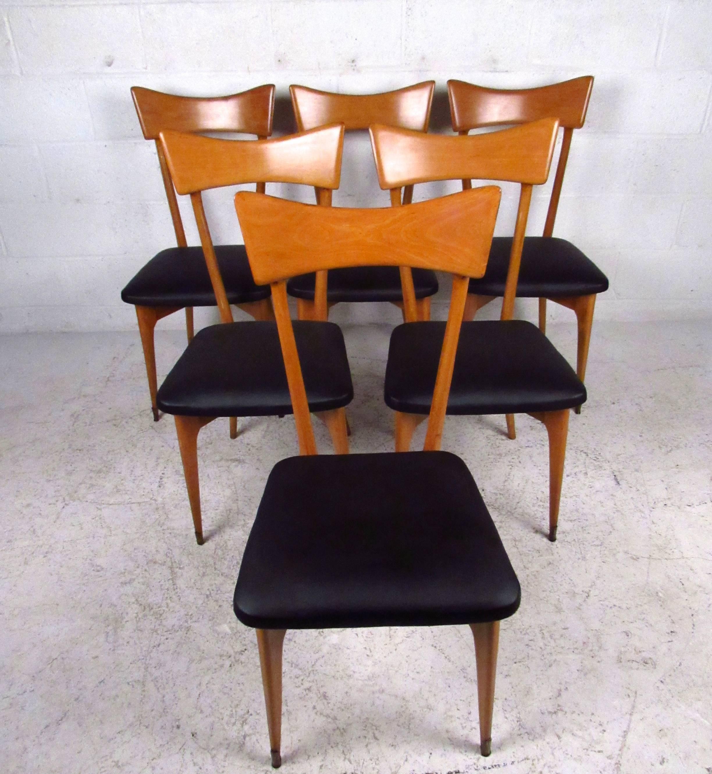 Mid-Century Modern Italian Modern Dining Chairs by Ico Parisi