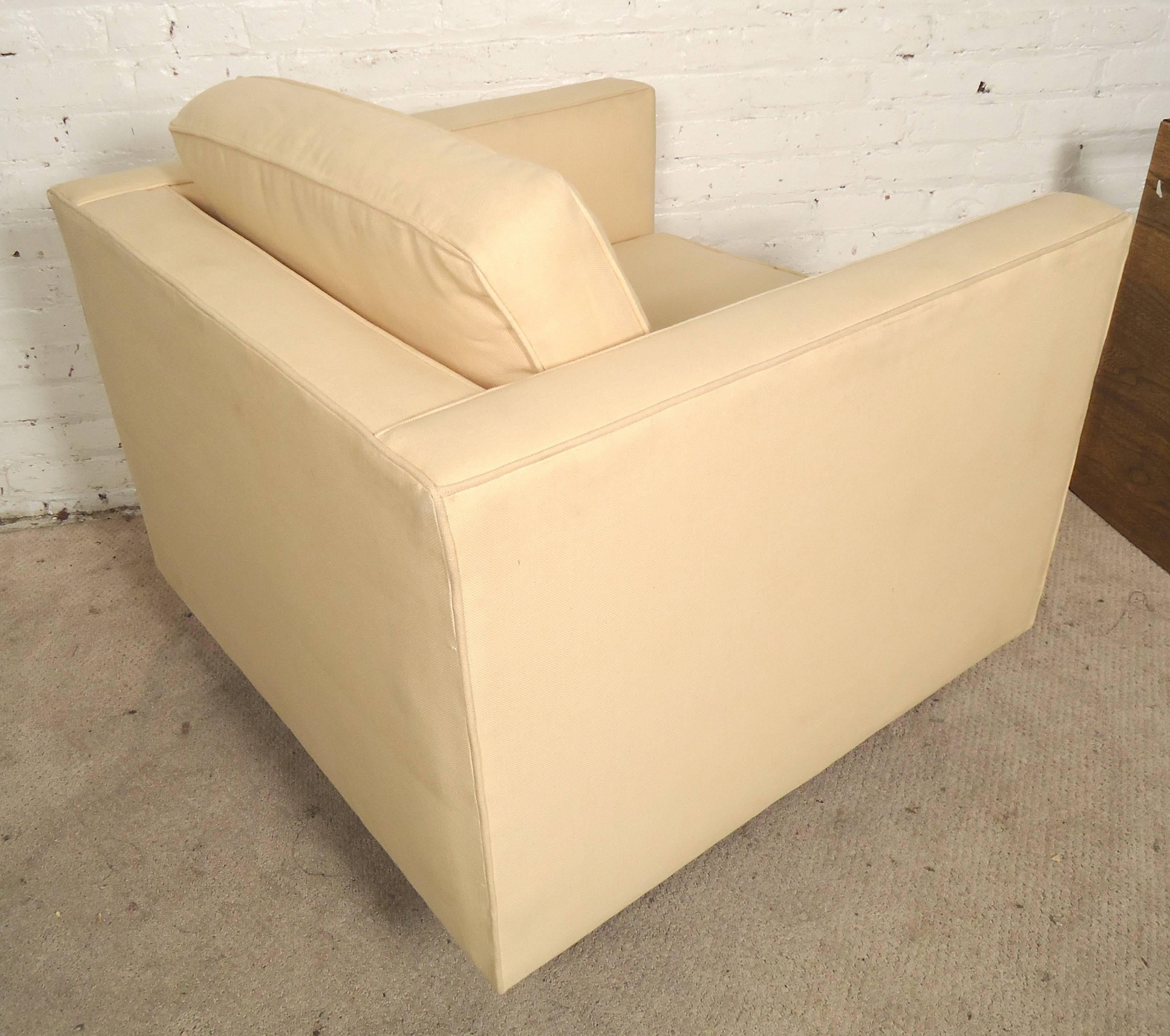 Mid-20th Century Large Armchair by Dunbar For Sale