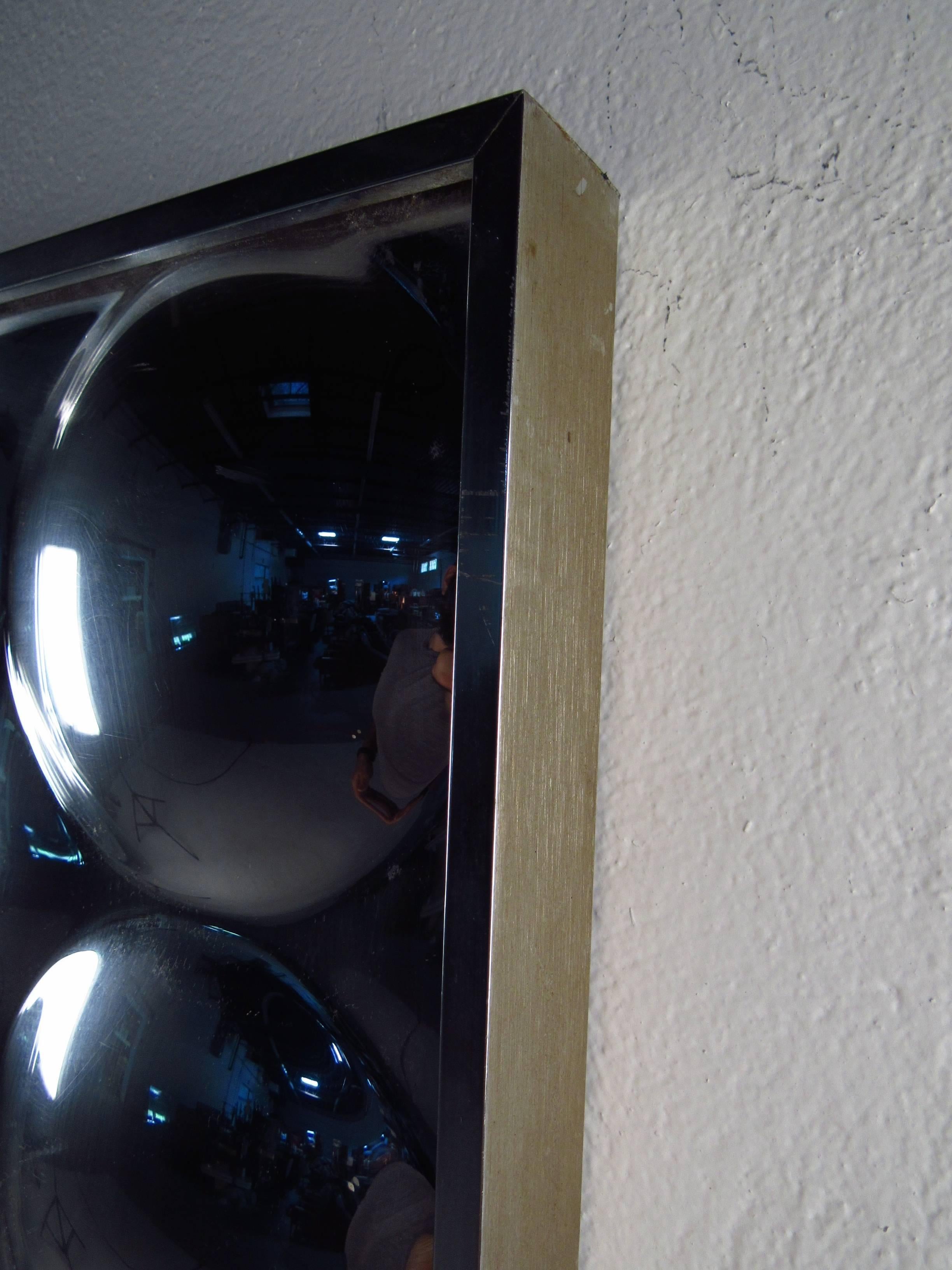 Mid-Century Modern Midcentury Style Pop Art Bubble Mirror in the Style of Verner Panton