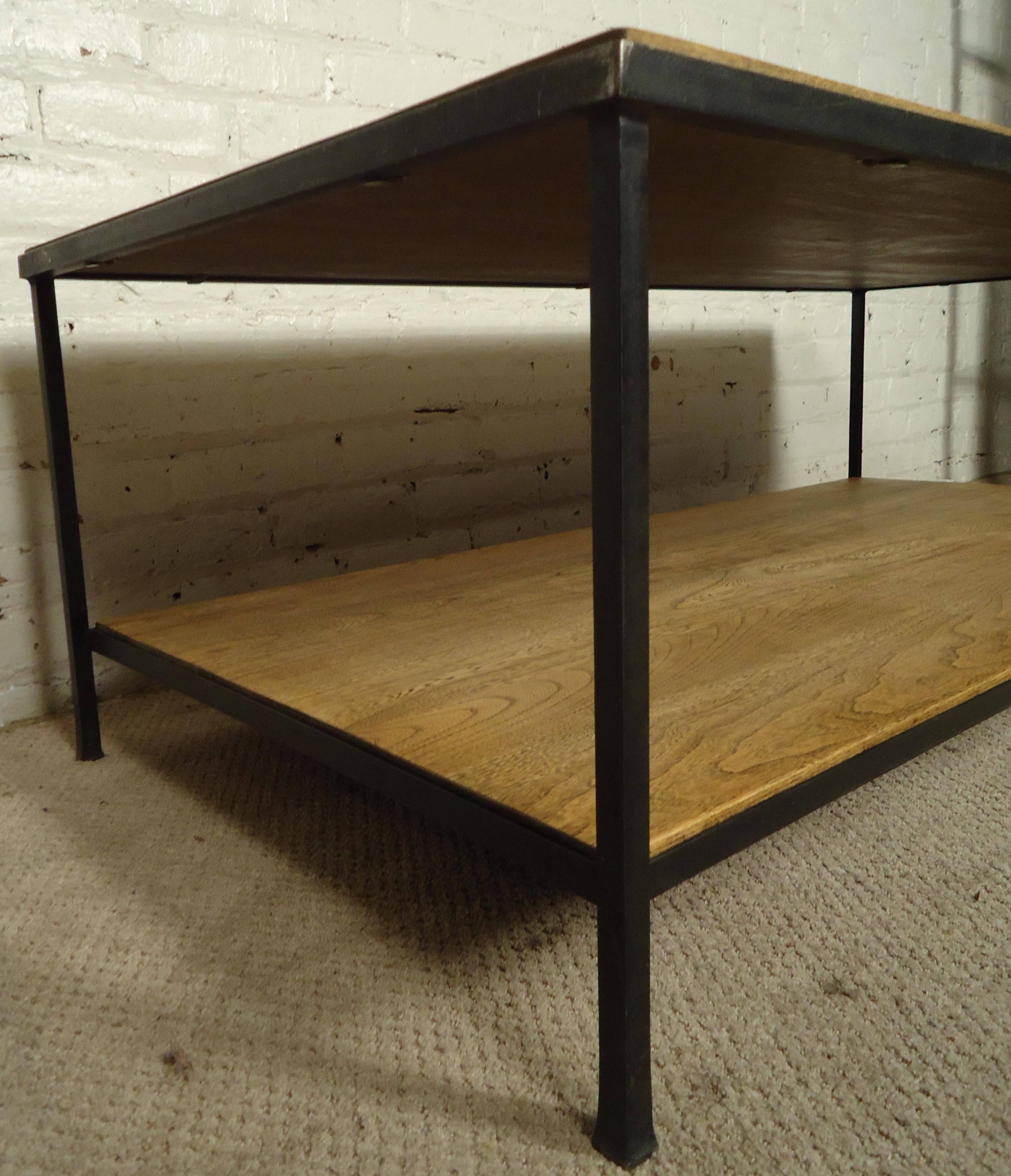 two tiered coffee table