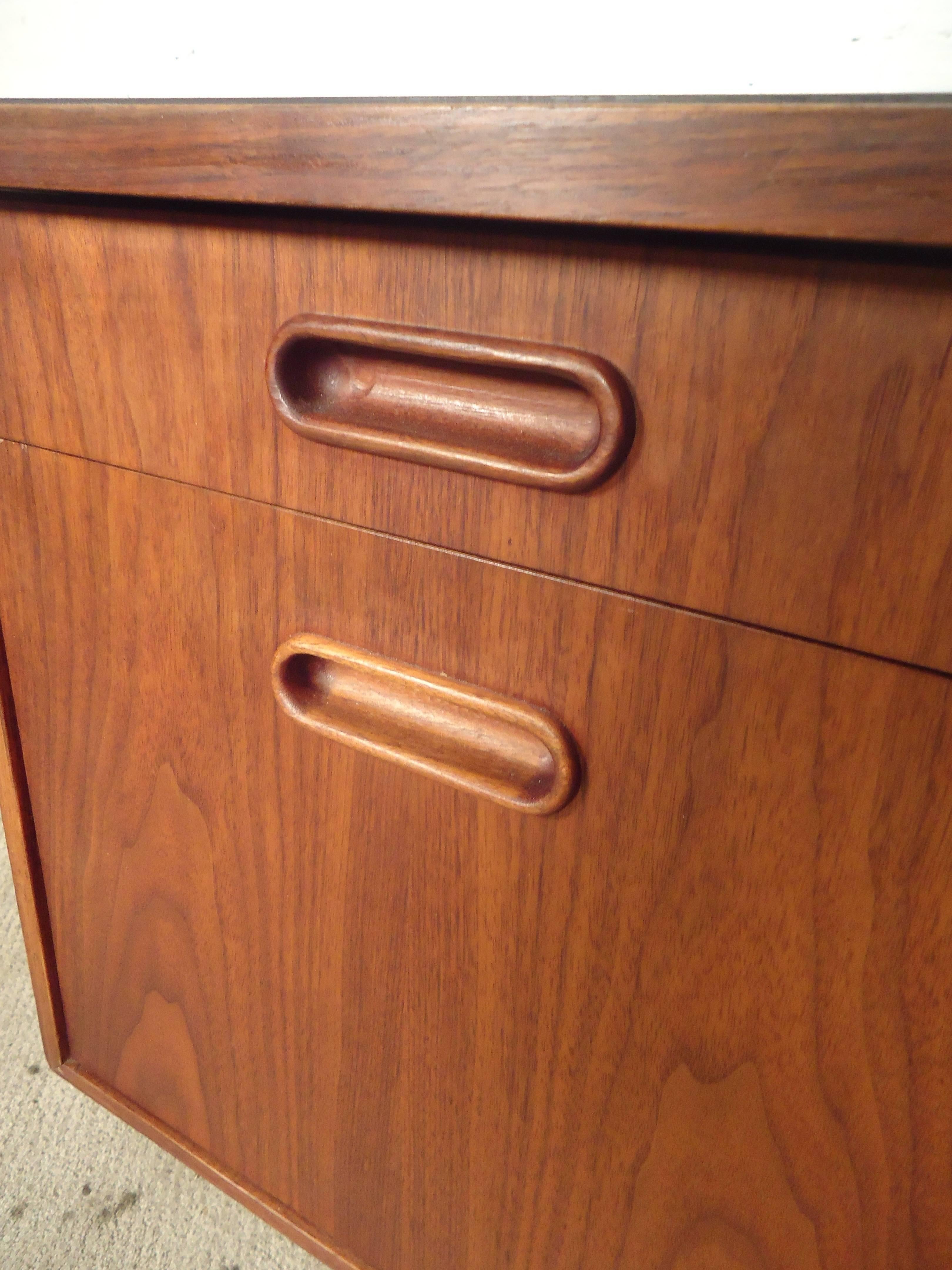Danish Slate Top Desk 1