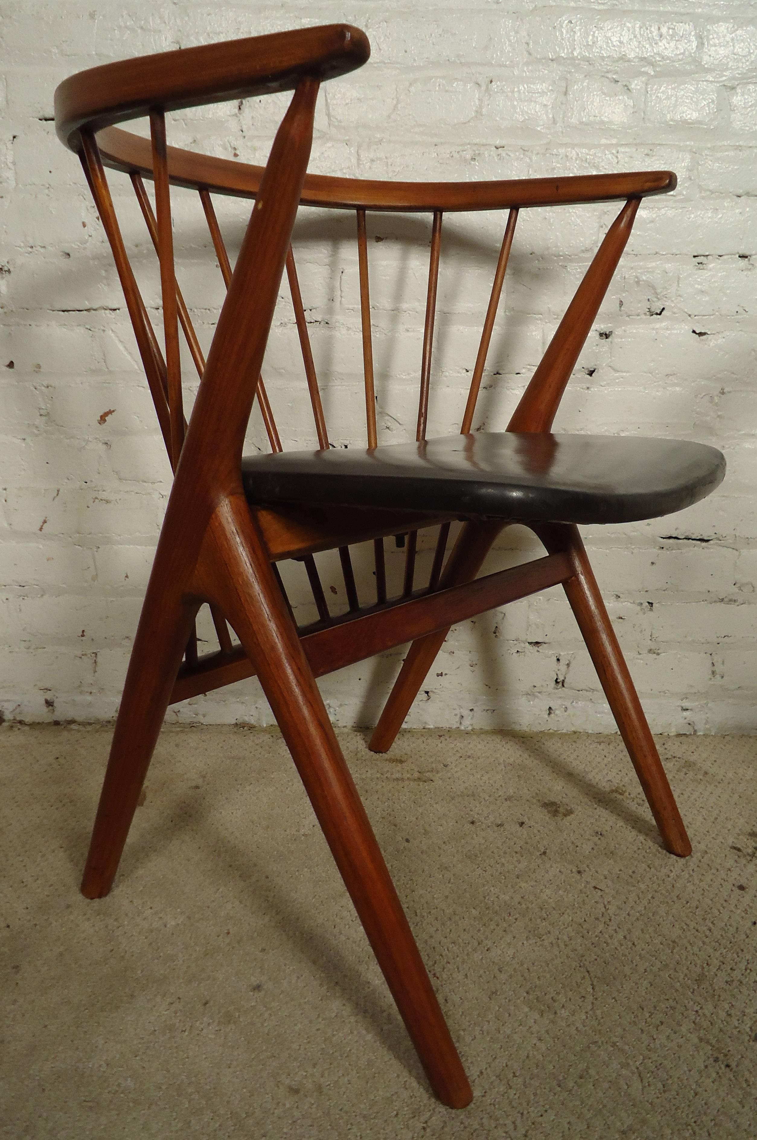 Mid-Century Teak Chairs by Sibast Mobler 3