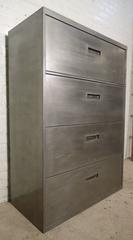 Restored Metal File Cabinet