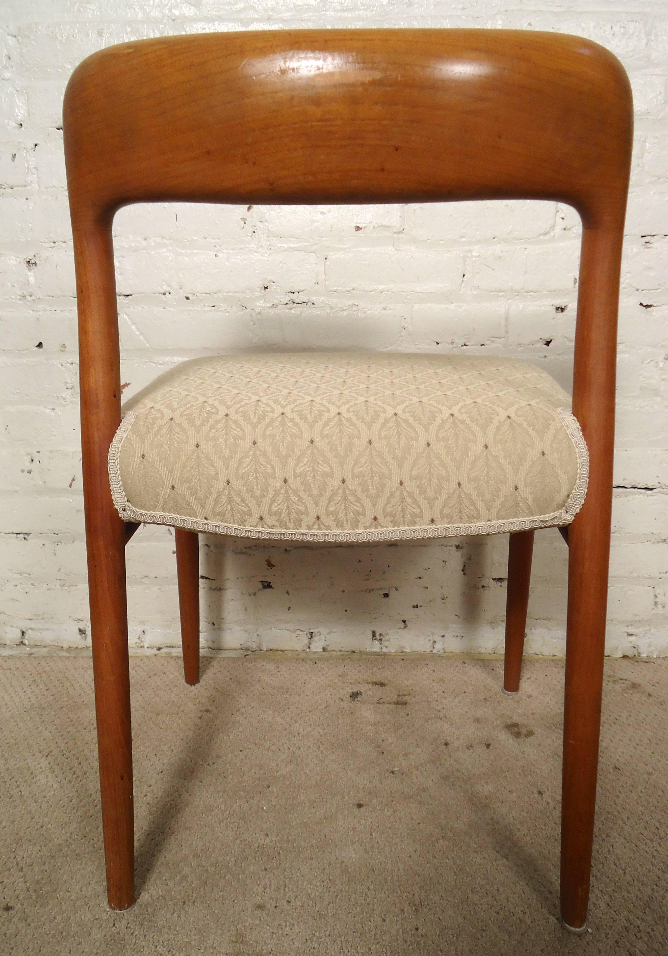 Mid-Century Modern Set of Four Niels O. Møller Dining Chairs