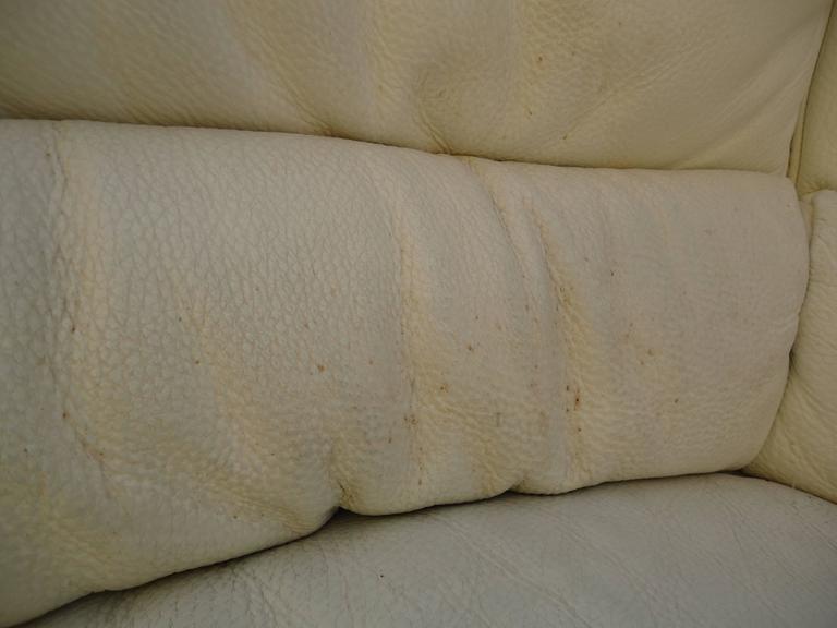 Natuzzi Leather Sofa by Italsofa For Sale 4