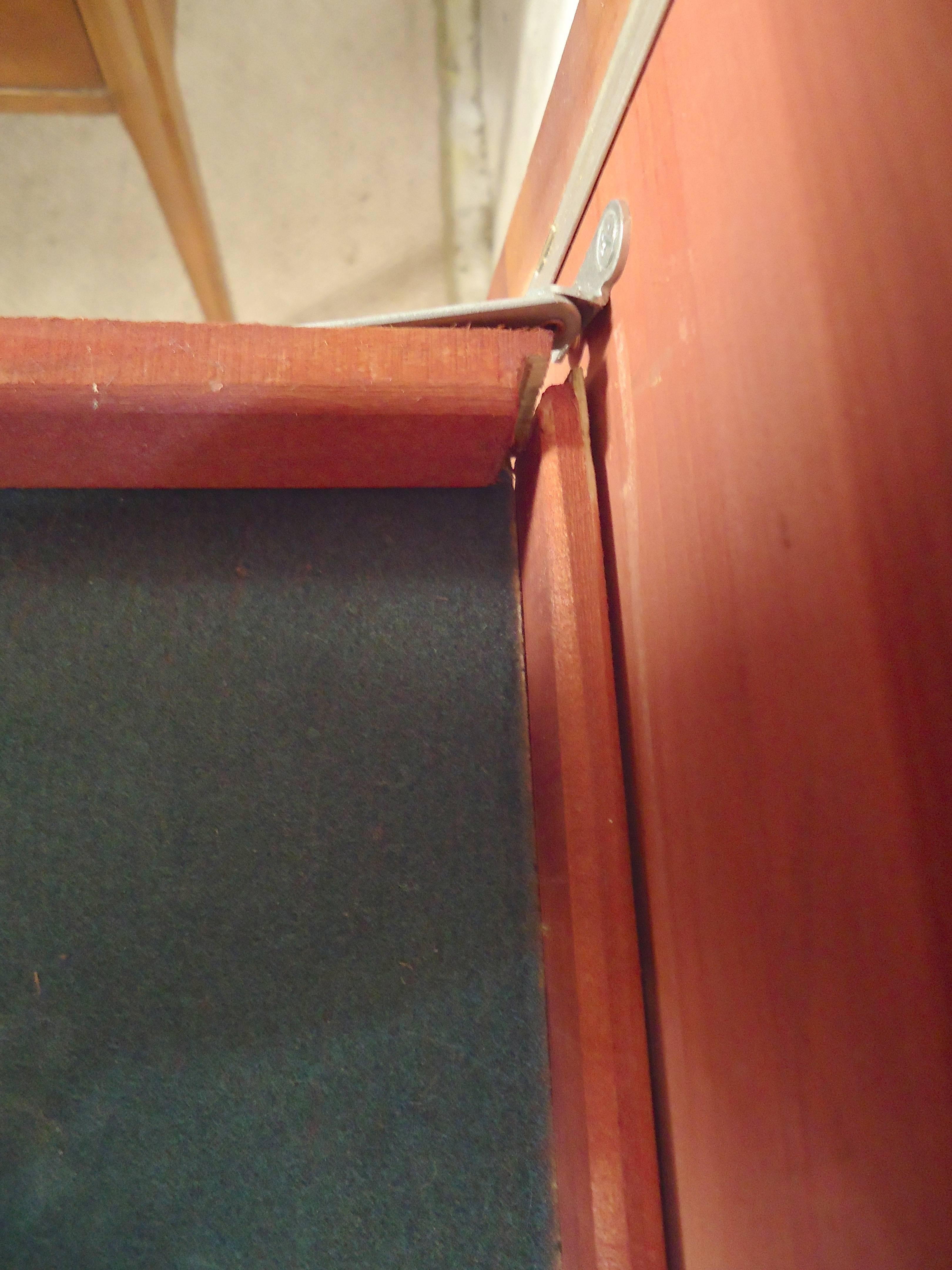 Mid-20th Century Rare Brutalist Cedar Chest by Lane