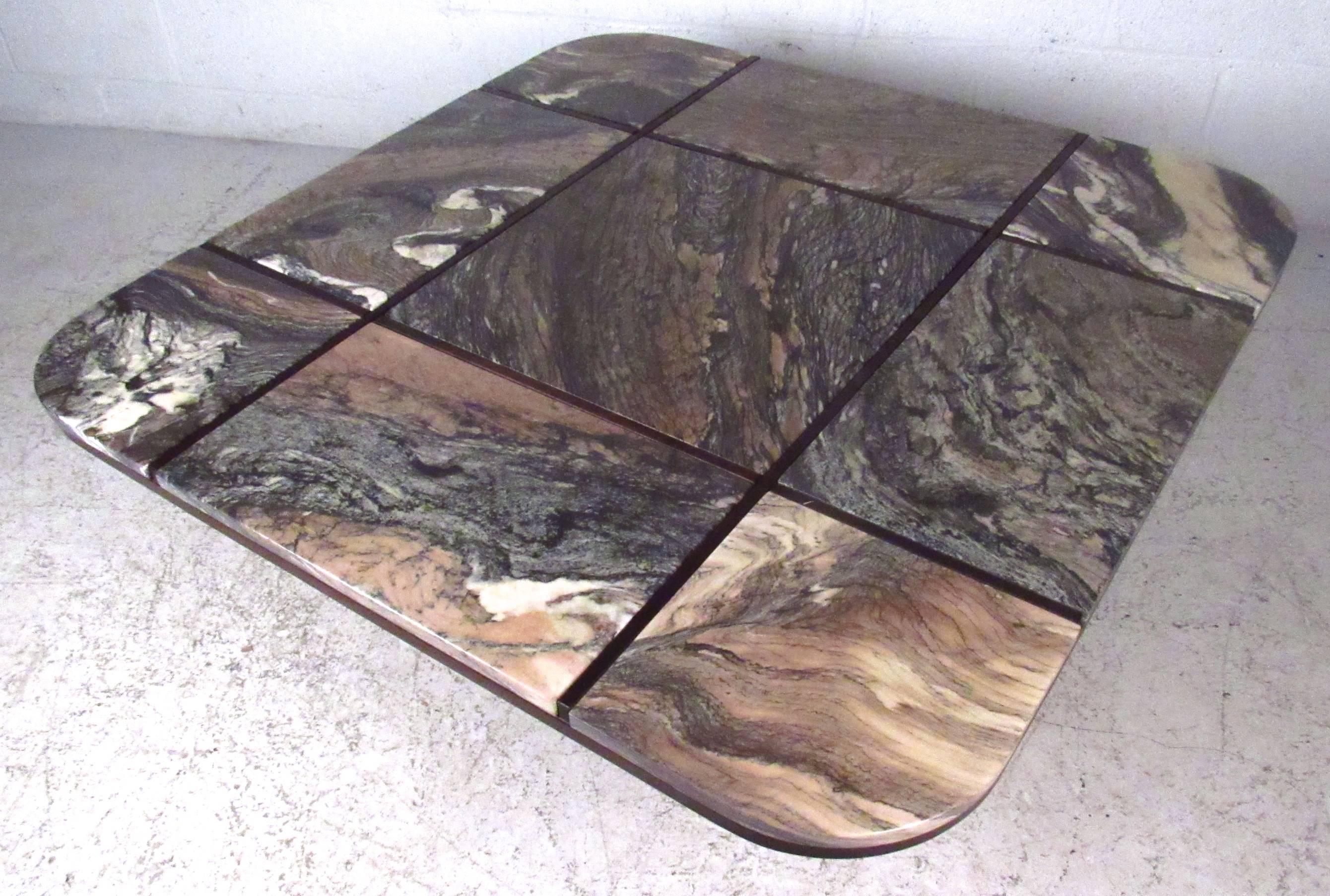 marble top coffee table