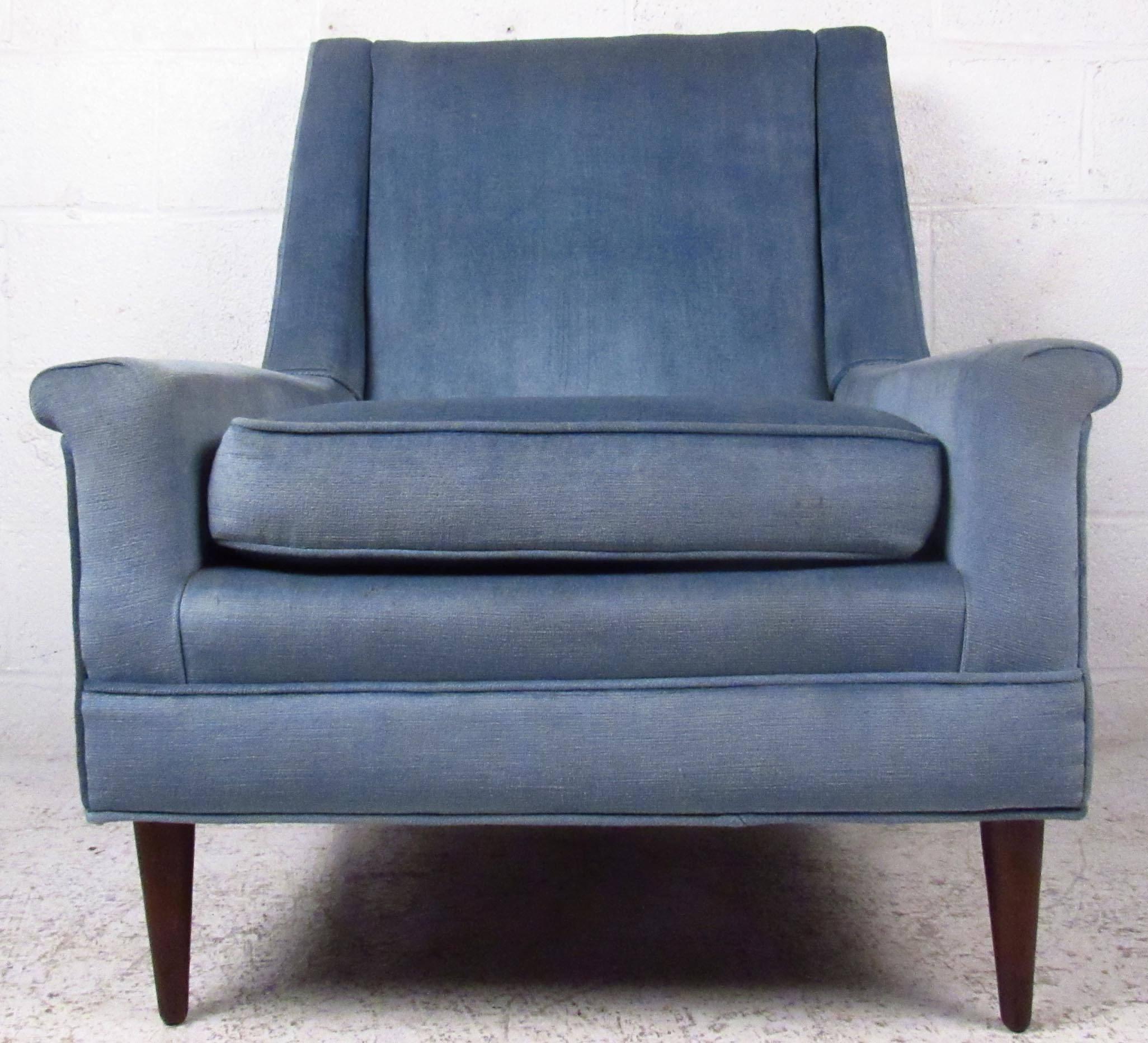 Mid-Century Modern Vintage Modern Paul McCobb Style Lounge Chair