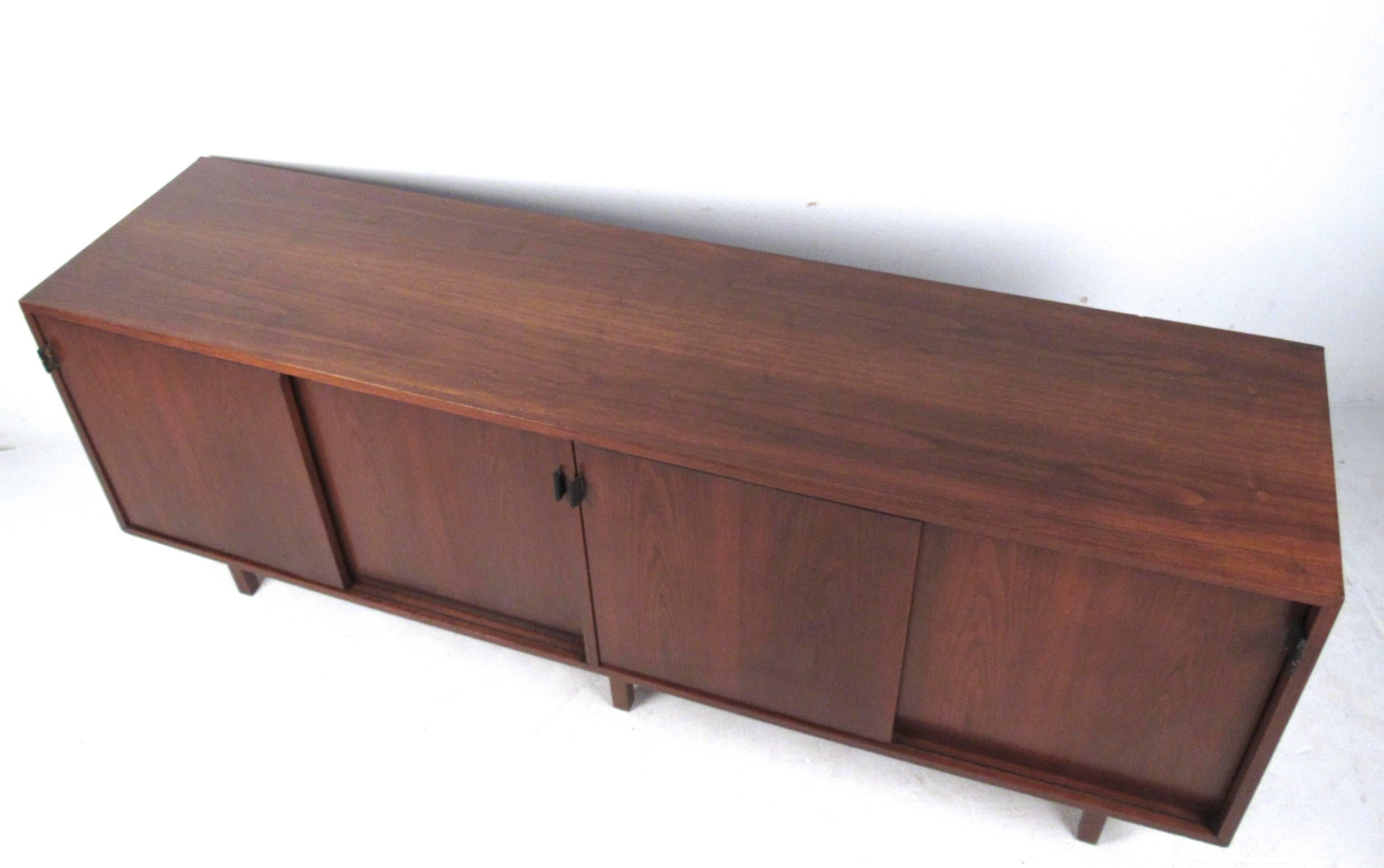 mid century office credenza