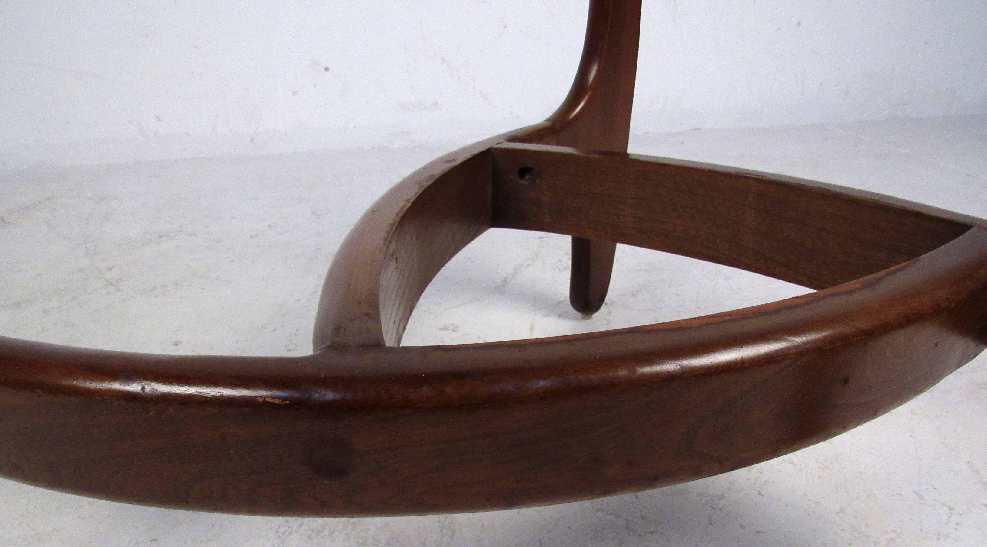 Mid-20th Century Sculpted Vintage Modern Coffee Table in the style of  Adrian Pearsall
