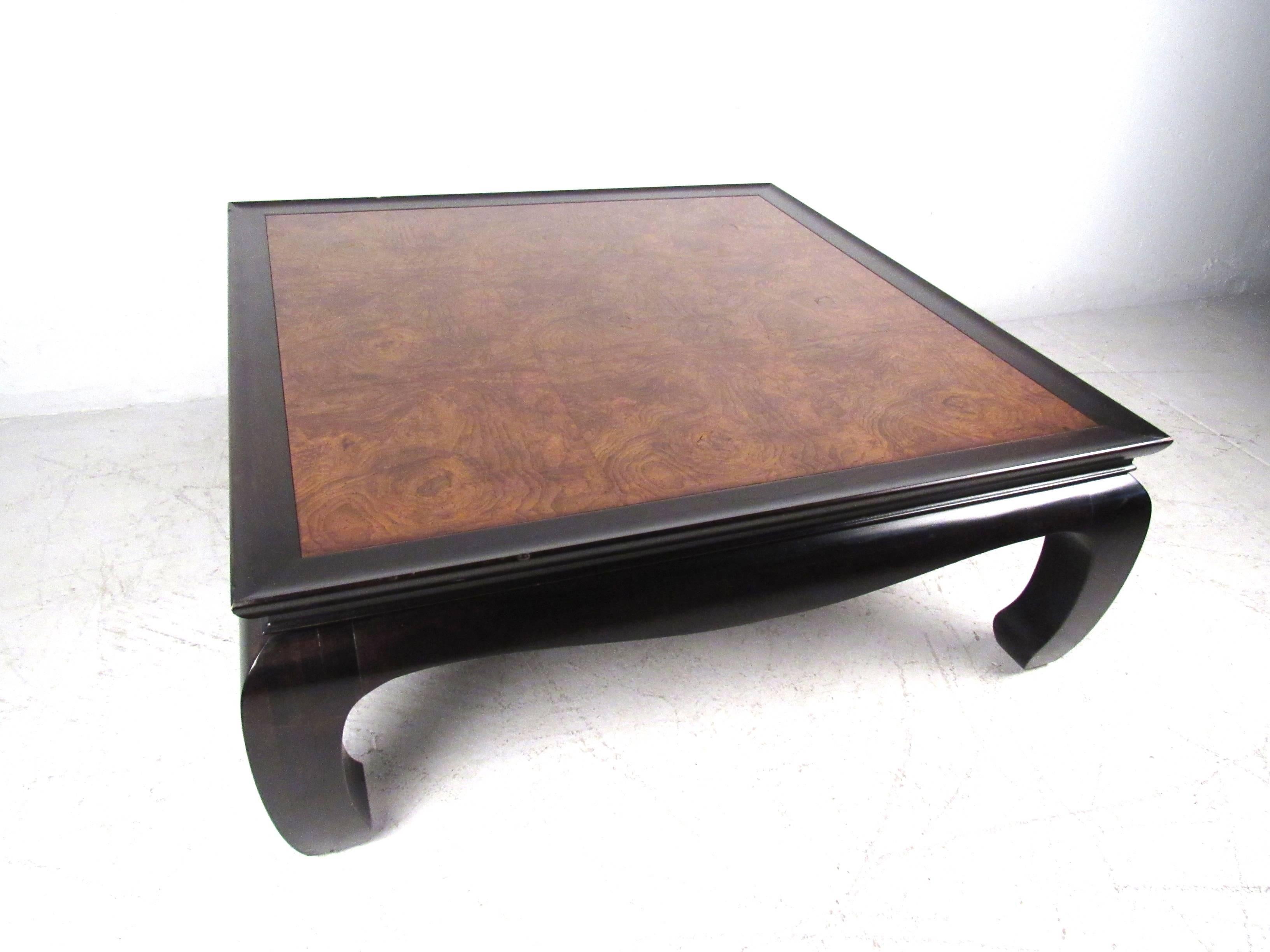 vintage asian coffee table