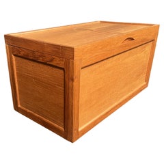 Vintage Scandinavian Style Blanket Chest