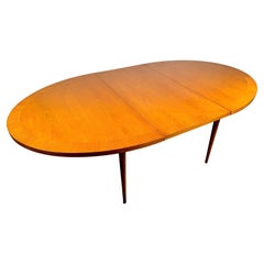 Mid-Century Modern "Sherry" Expanding Dining Table By Widdicomb
