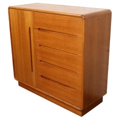 Cassapanca da gentiluomo in teak vintage di Sun Cabinet