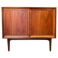 Mid-Century Modern Drexel Declaration Walnut Cabinet