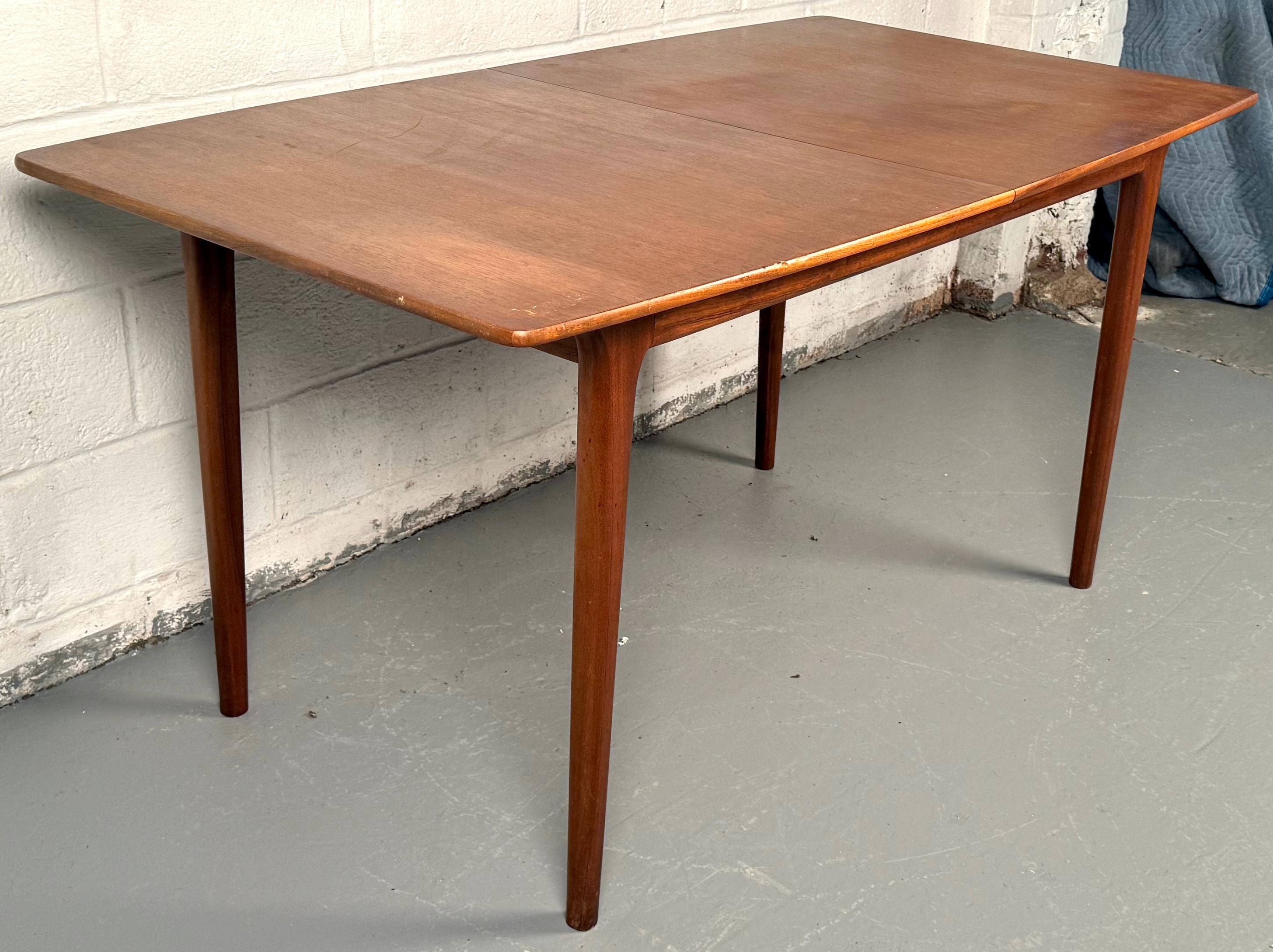 Mid-Century Modern Mid-Century Extending Dining Table by A.H. McINTOSH For Sale