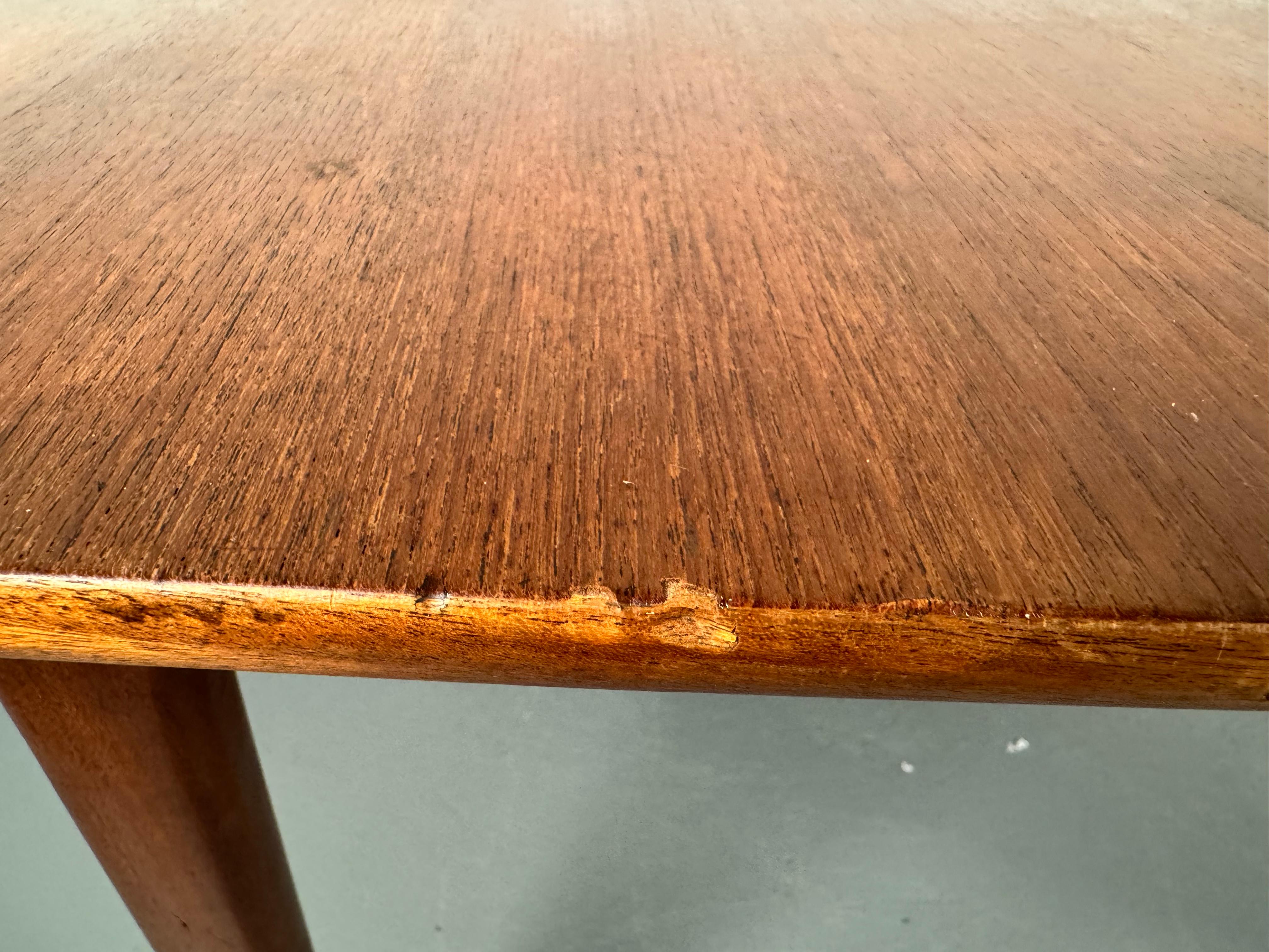 Teak Mid-Century Extending Dining Table by A.H. McINTOSH For Sale